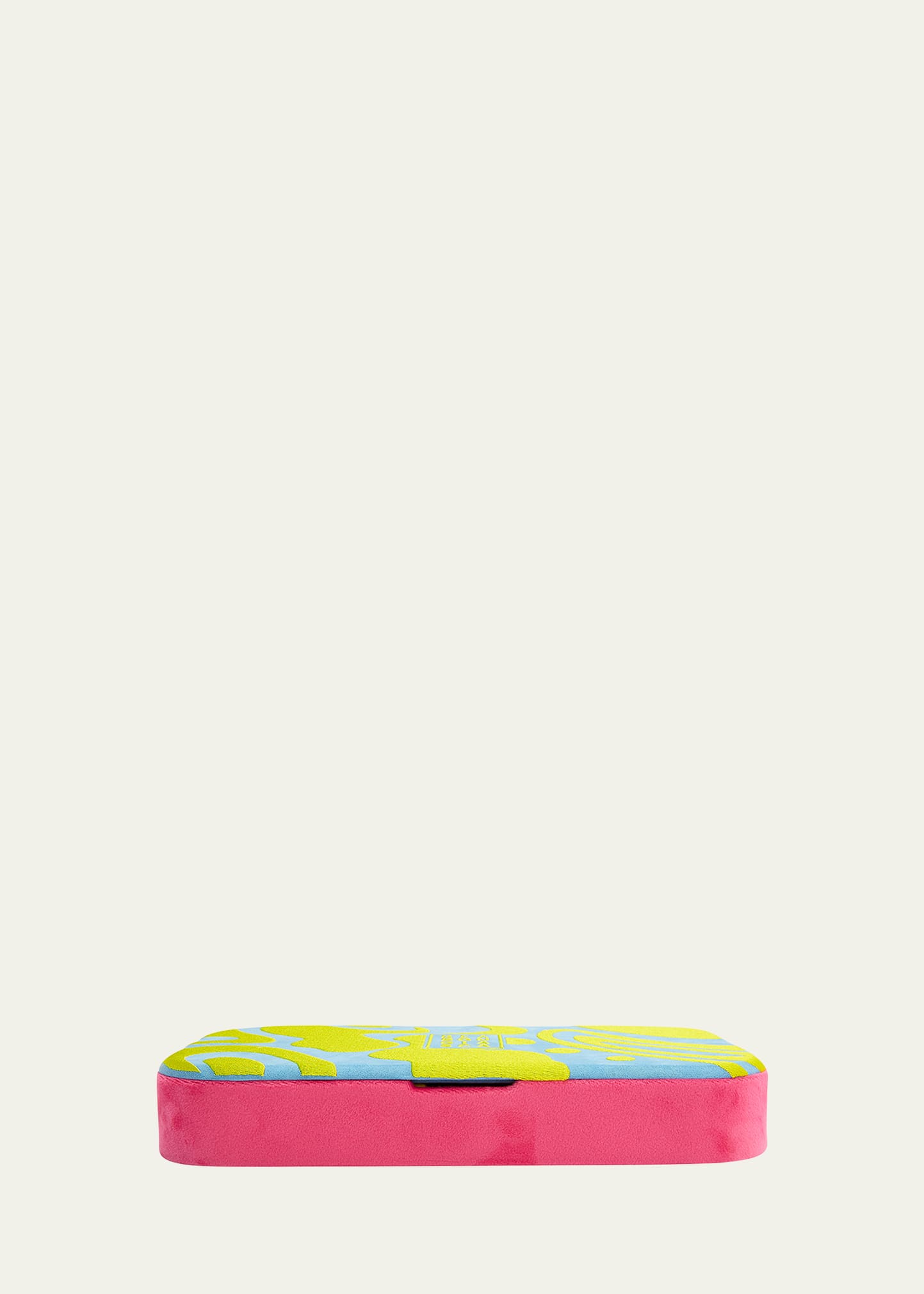Wolf X Bea Bongiasca Medium Tray In Blue/pink/yellow