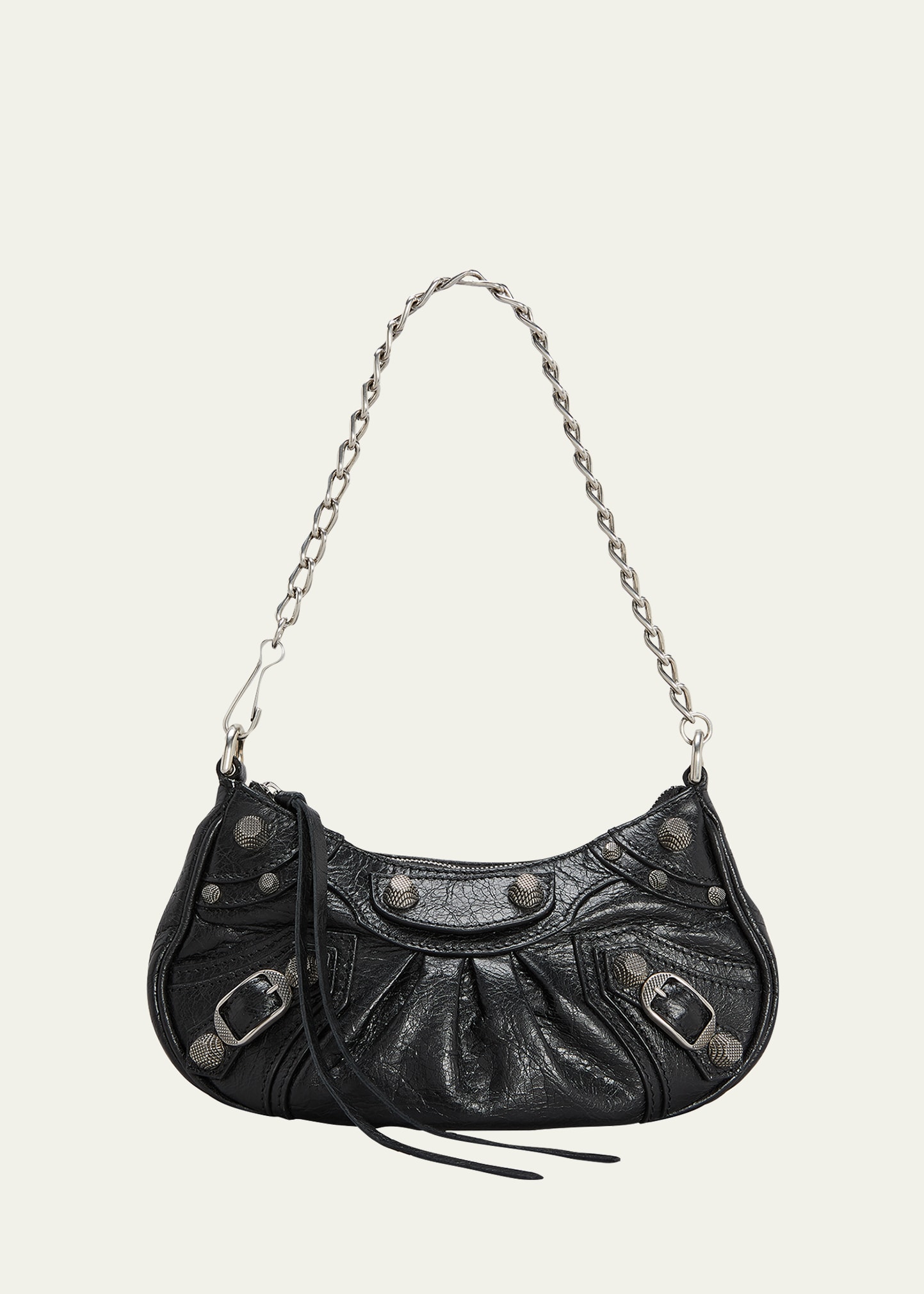 Balenciaga Le Cagole Mini Leather Crossbody Bag