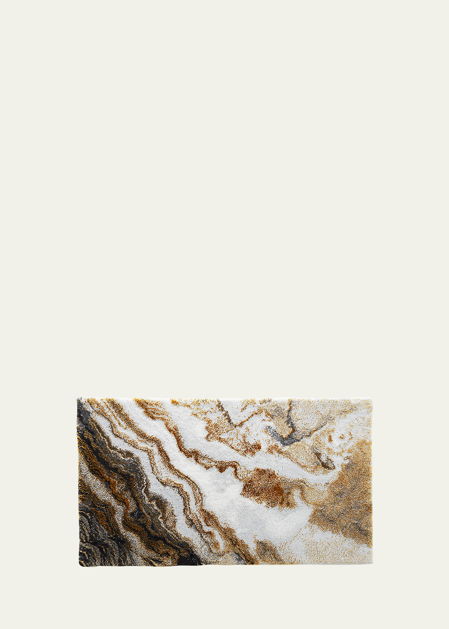 Abyss & Habidecor Gala Bath Rug, 27" X 47" In Gold Multi