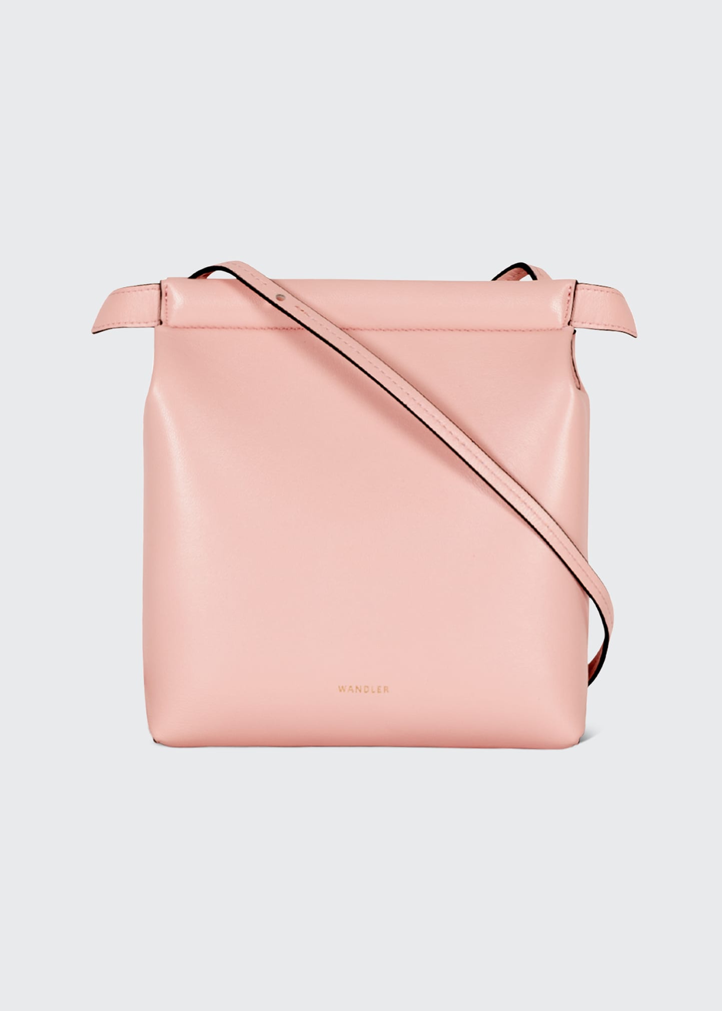 Wandler Teresa Mini Calfskin Shoulder Bag In Lotus