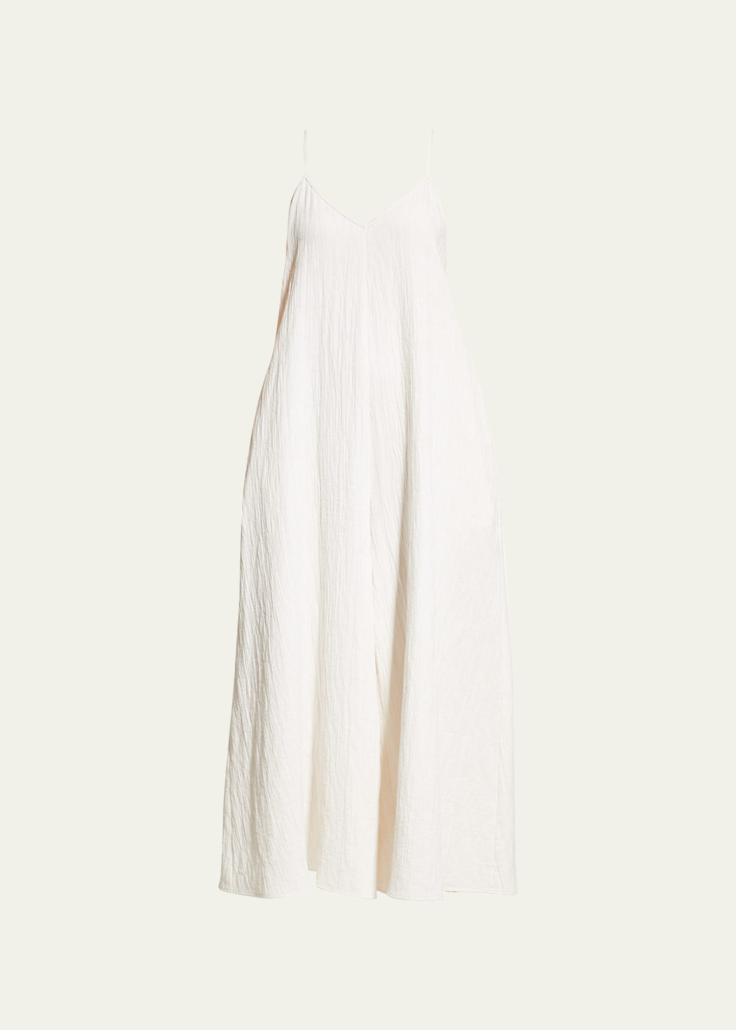Mara Hoffman Carly Sleeveless Organic Cotton Blend Jumpsuit In White