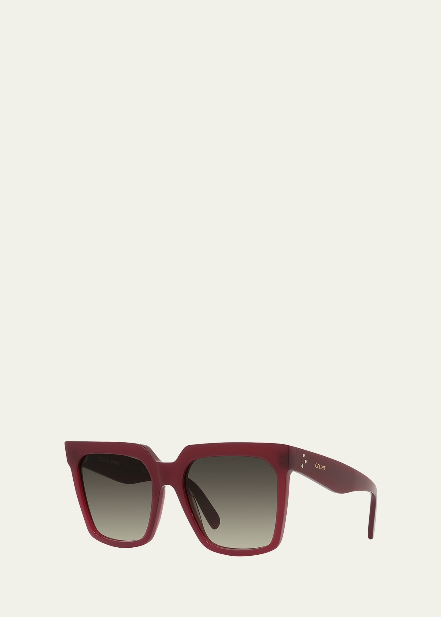 Celine Oversized Square Acetate Sunglasses