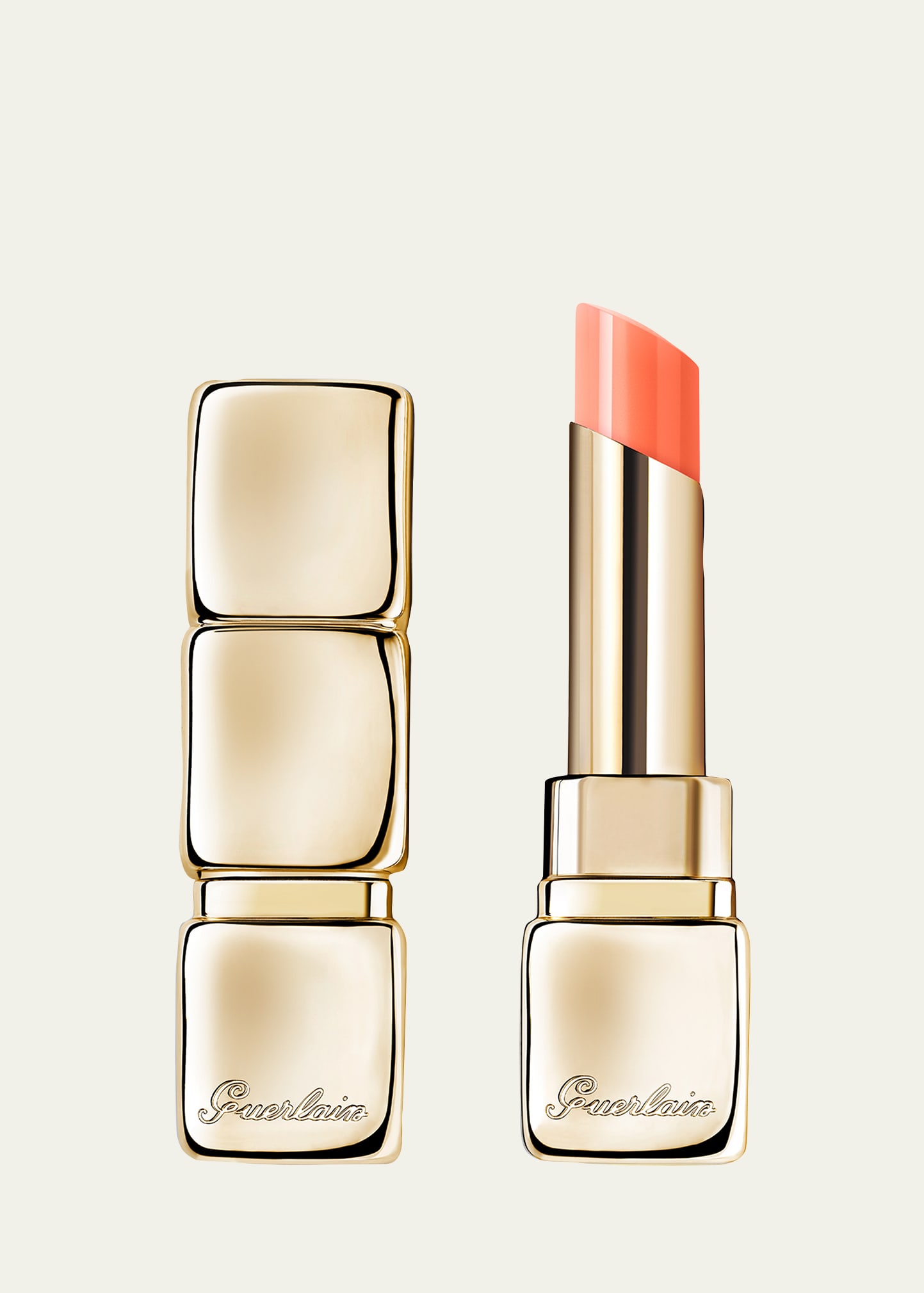 Guerlain Kisskiss Bee Glow Lipstick Balm In Orange