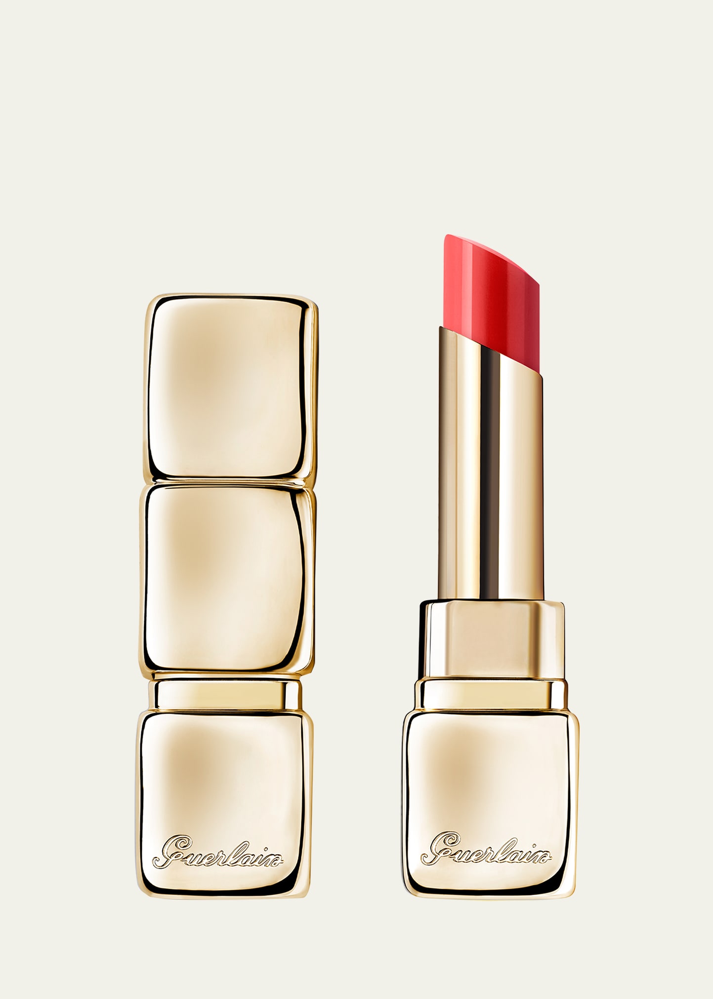 Guerlain Kisskiss Bee Glow Lipstick Balm In Red