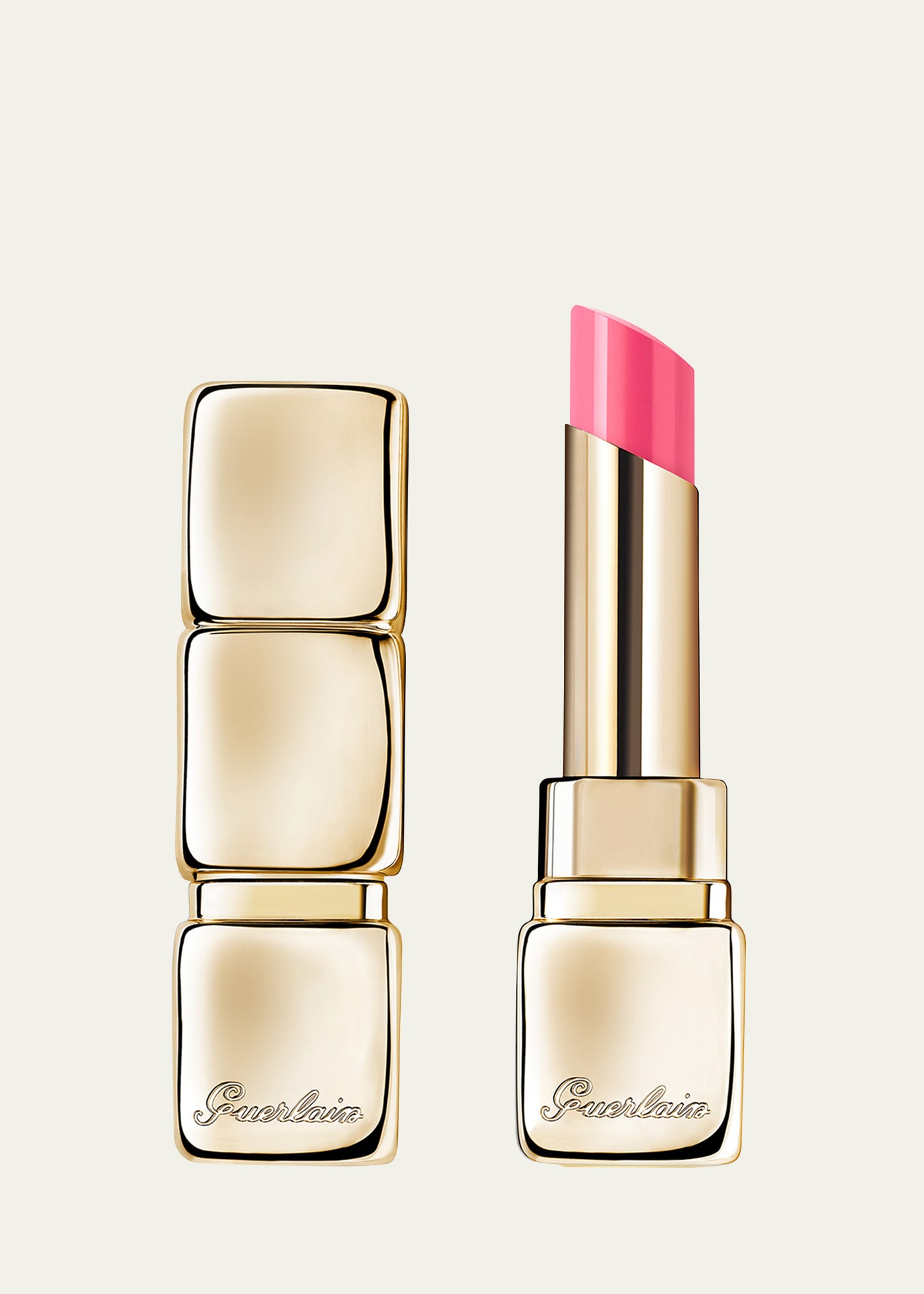 Shop Guerlain Kisskiss Bee Glow Lipstick Balm In 458 Pop Rose Glow