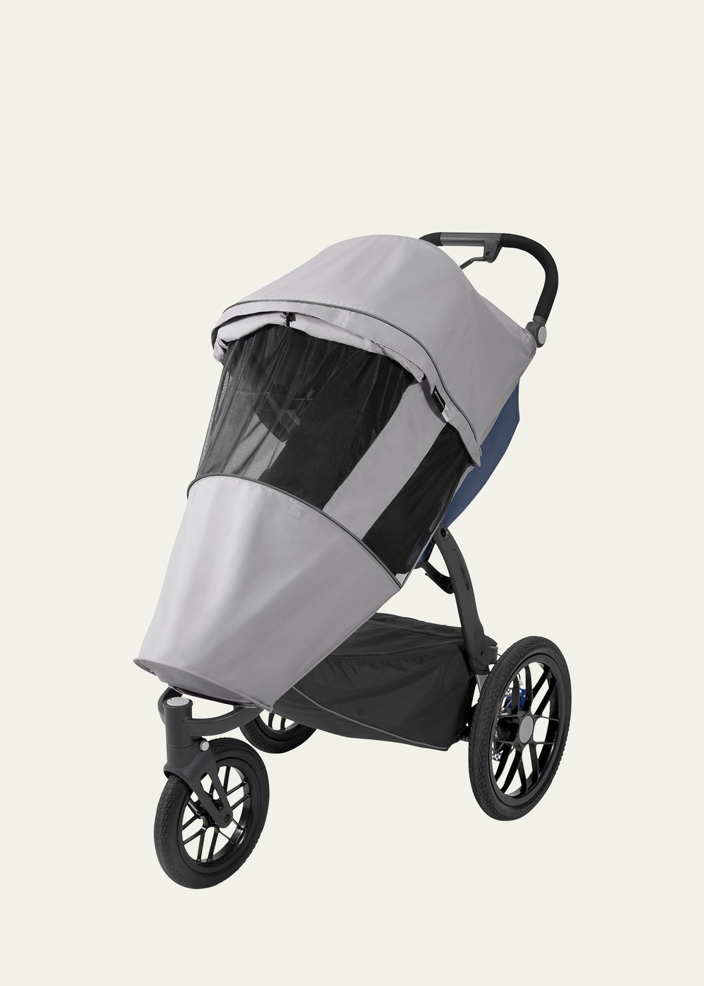 Uppababy Sun And Bug Shield For Ridge Stroller In Gray