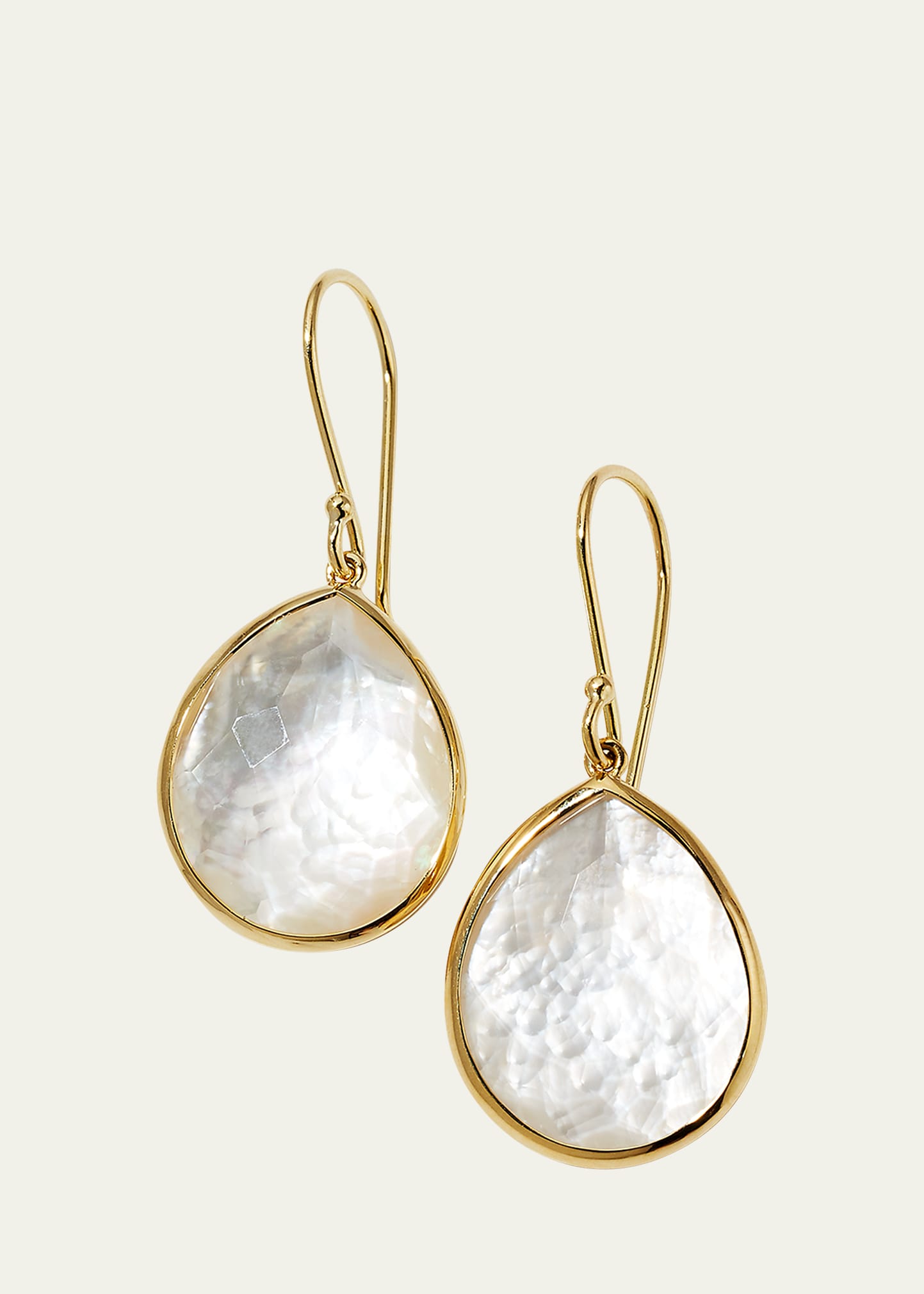 Ippolita Rock Candy Medium Teardrop Earrings In Mother Of Pearl