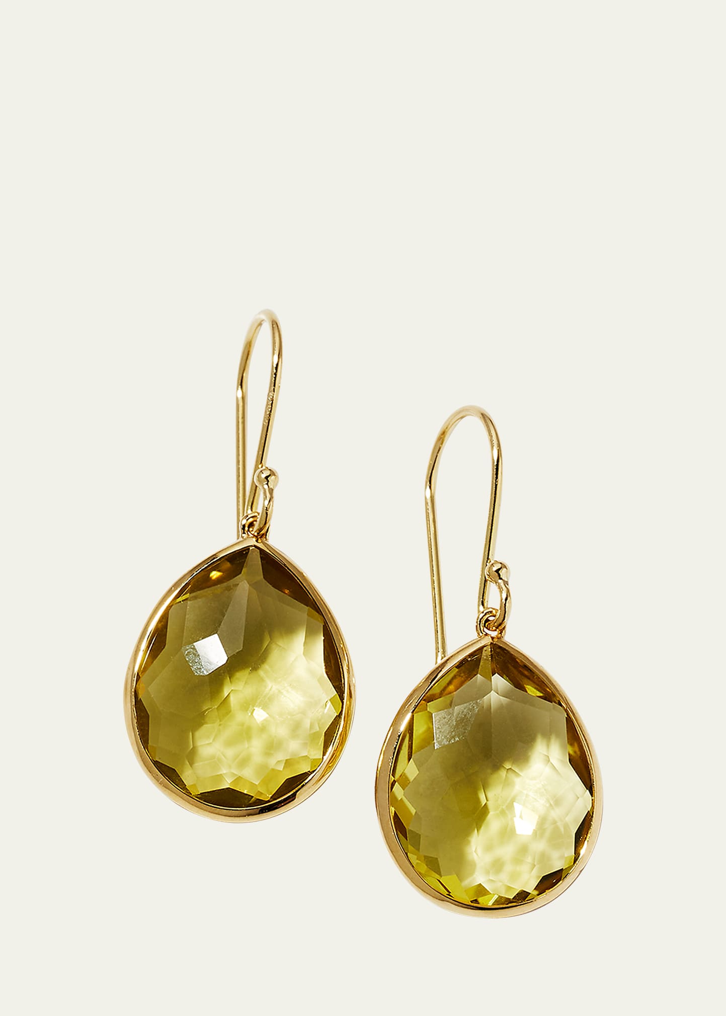 IPPOLITA SMALL TEARDROP EARRINGS IN 18K GOLD