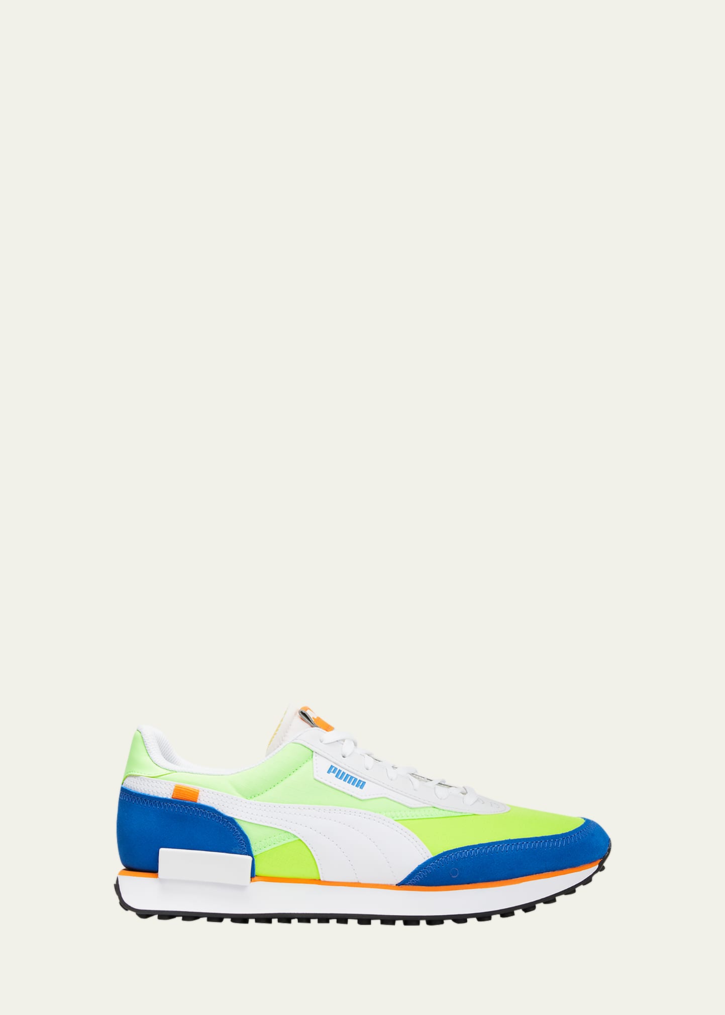 Puma Men's Future Rider Play On Textile Sneakers In White
