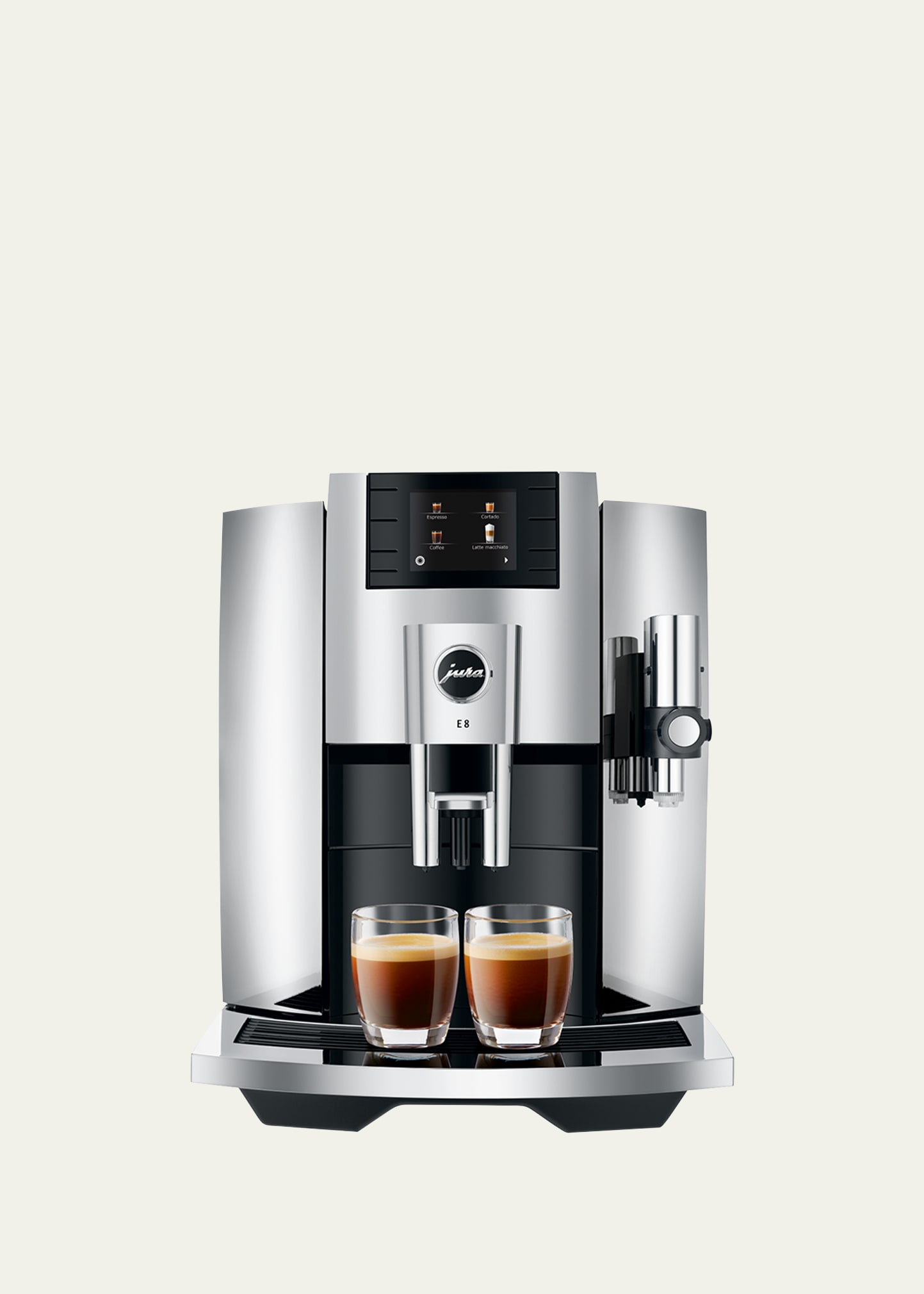 Jura E8 Automatic Coffee Machine In Chrome