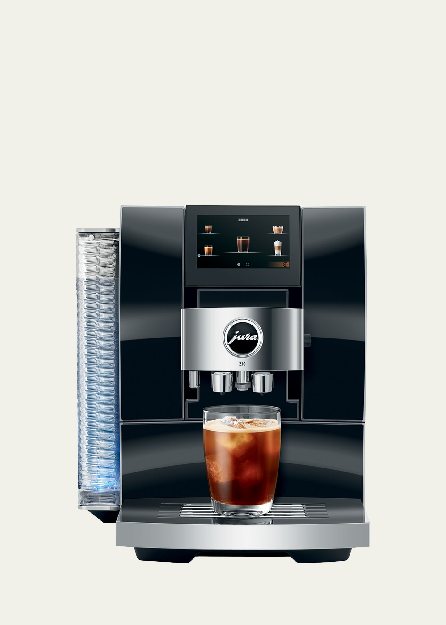 Jura Z10 Premium Fully Automatic Hot And Cold Brew Coffee Machine In Diamond Black