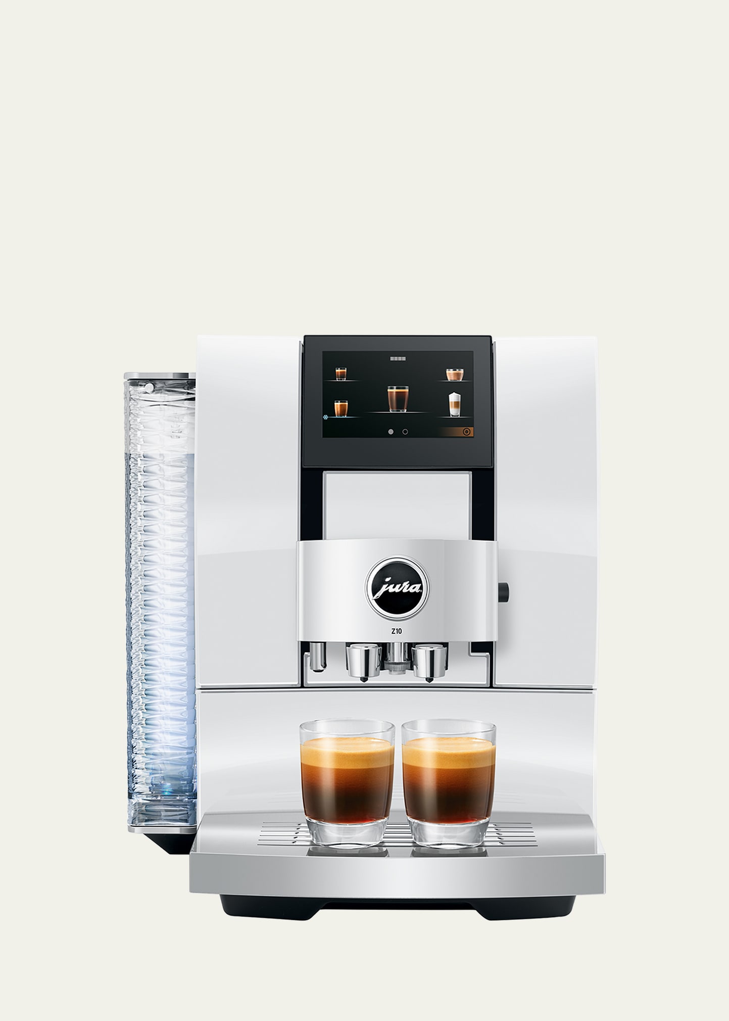 Jura Z10 Premium Fully Automatic Hot And Cold Brew Coffee Machine In Diamond White