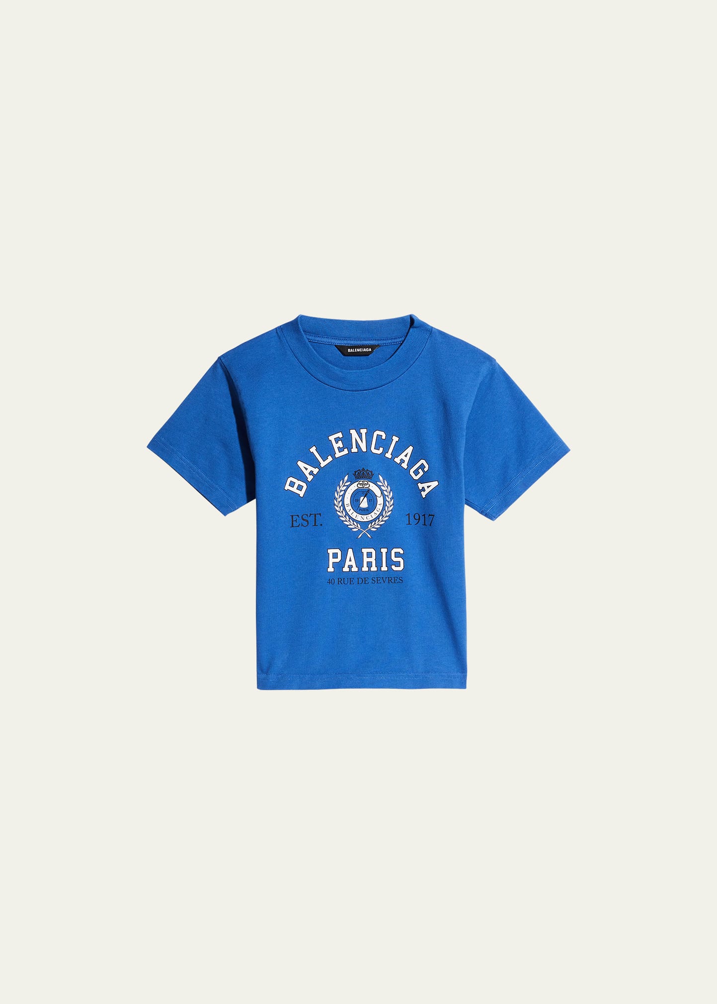balenciaga university t shirt