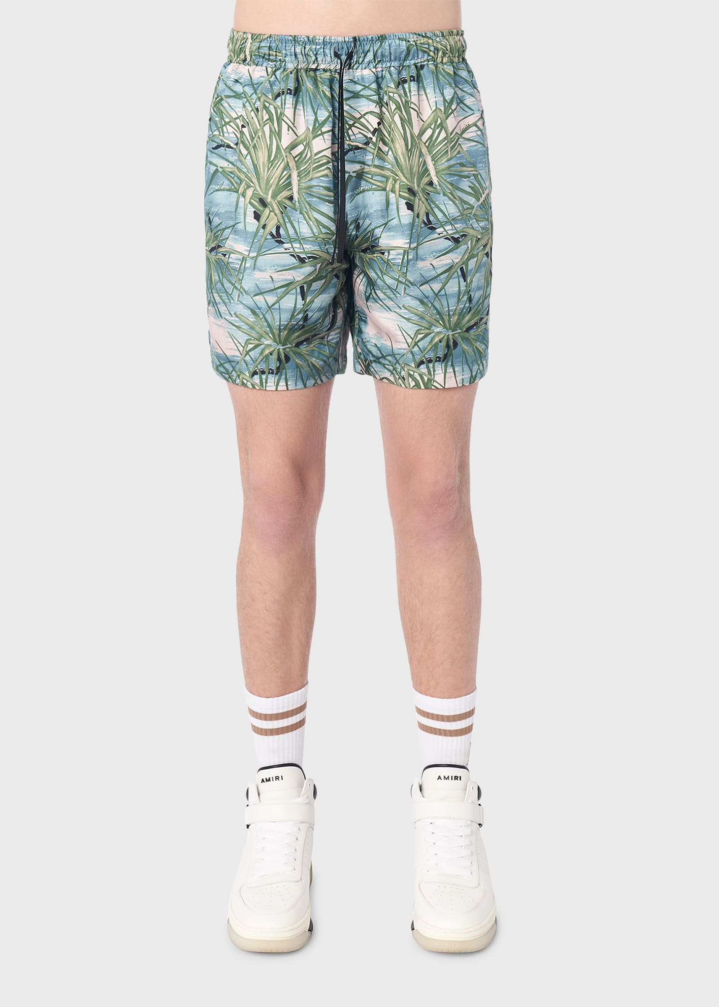 Men's Aloha Floral Silk Shorts