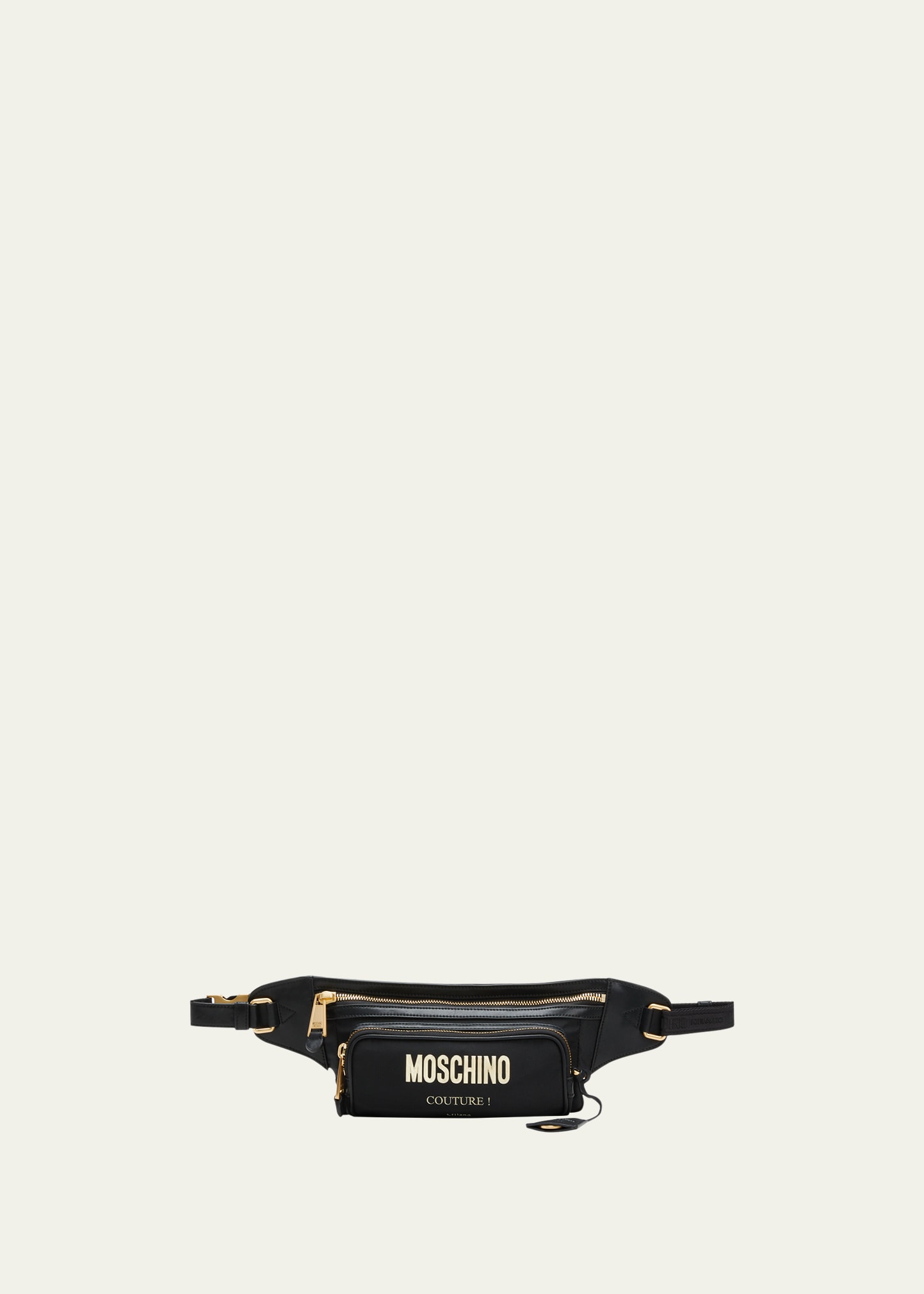 Moschino Synthetic Polyamide Belt Bag in Black for Men Mens Bags Belt Bags Save 10% waist bags and bumbags 