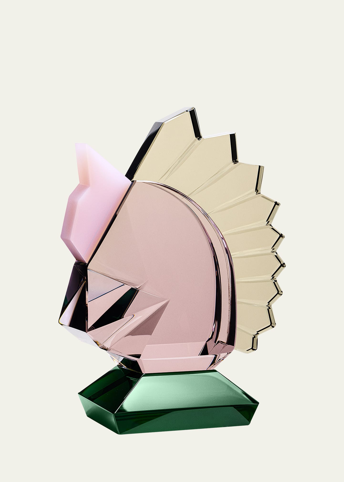 Reflections Copenhagen Horse Bookend | Smoke/pink In Asst