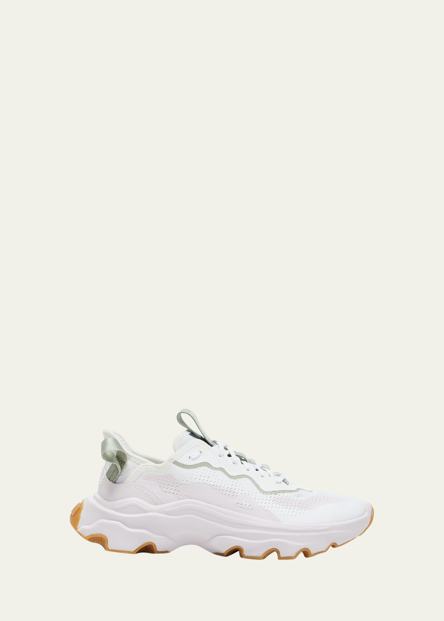 Sorel Kinetic Breakthru Tech Colorblock Sneakers In Dreamy White