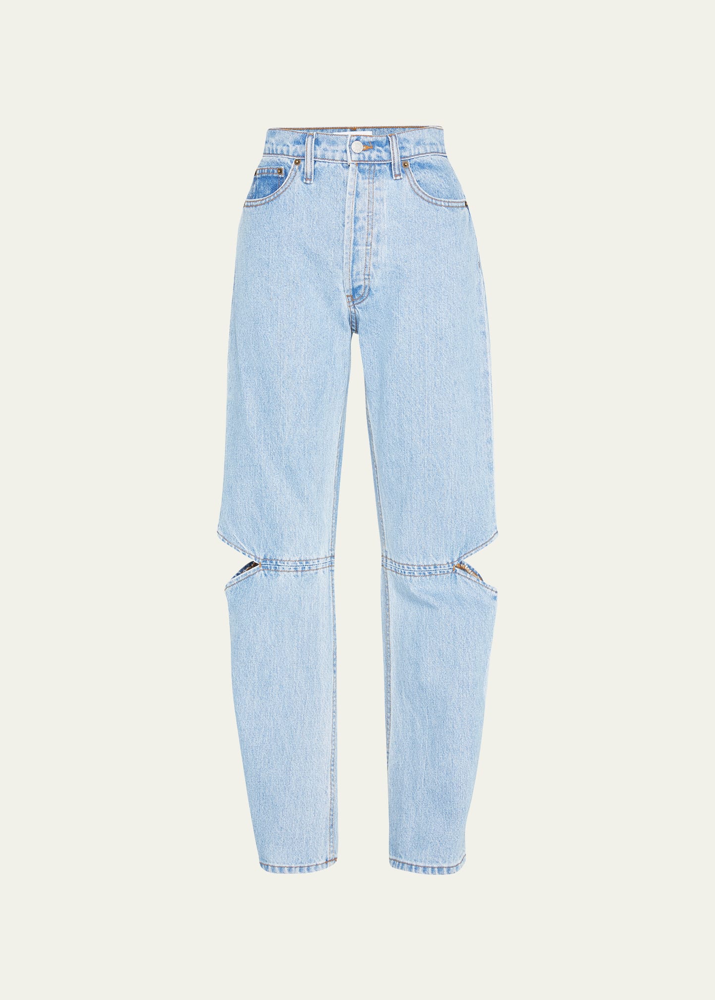 Childhood High Rise Straight Jeans