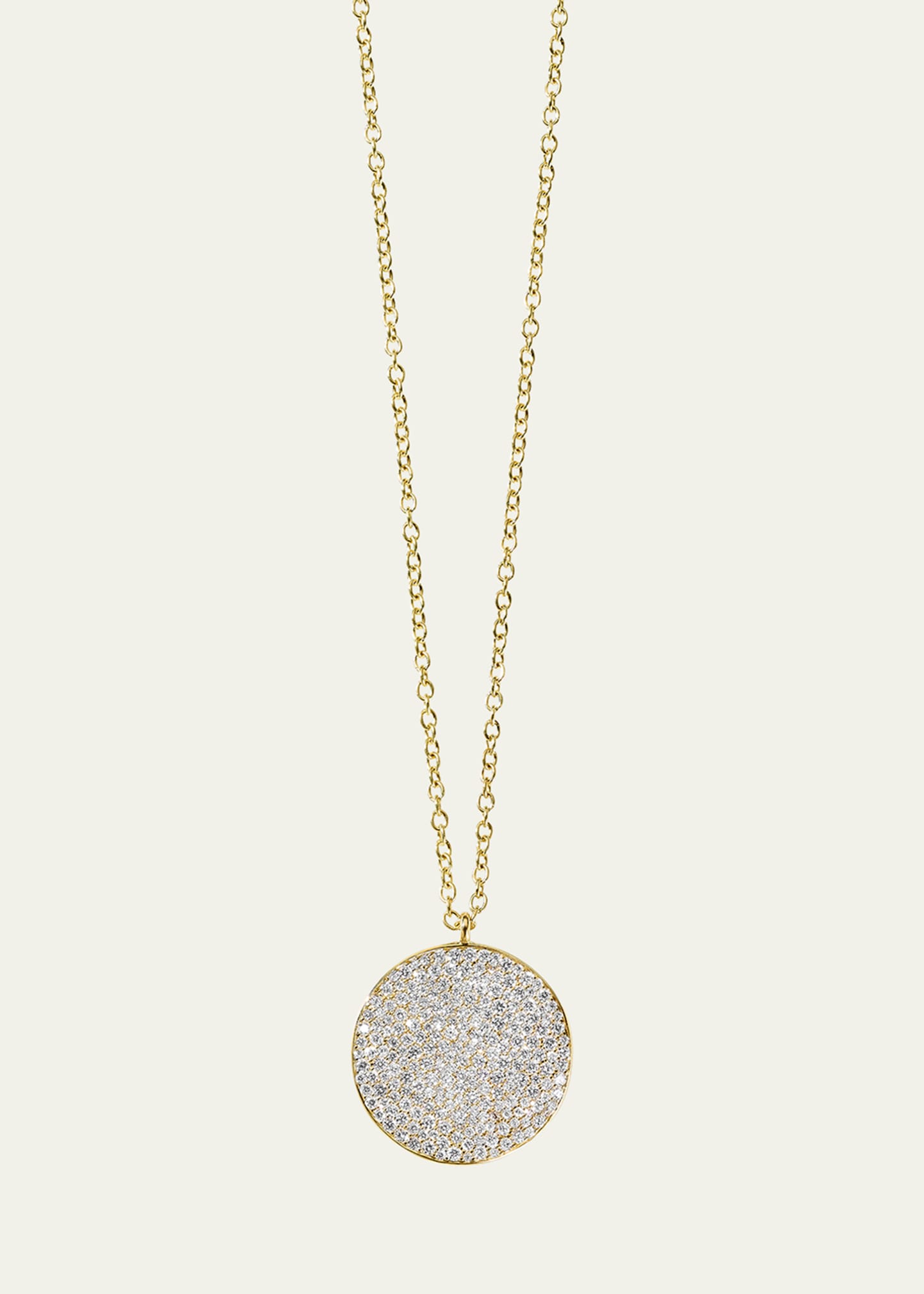 Ippolita Large Flower Pendant Necklace In 18k Gold With Diamonds