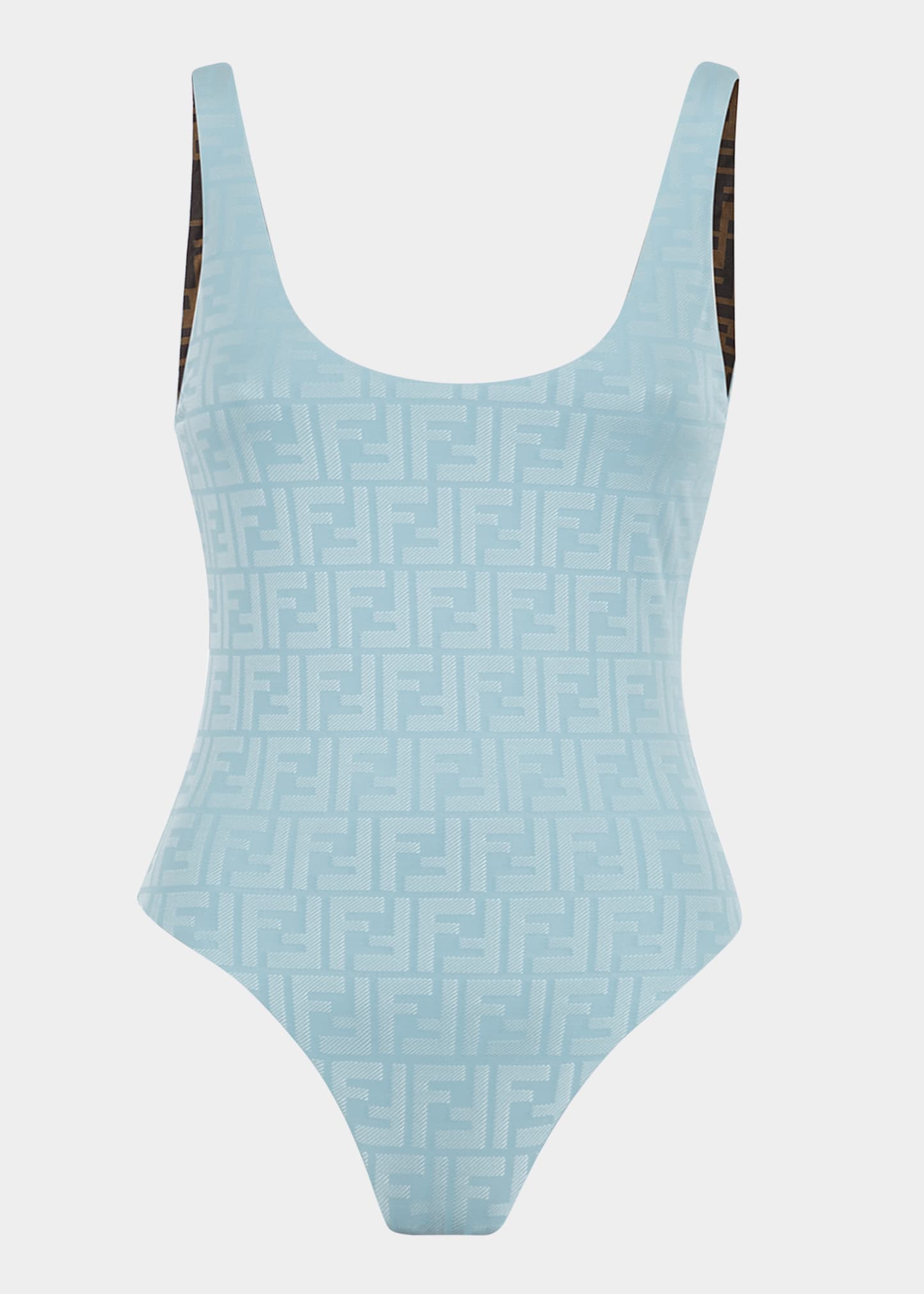 Fendi ff logo swimsuit best sale