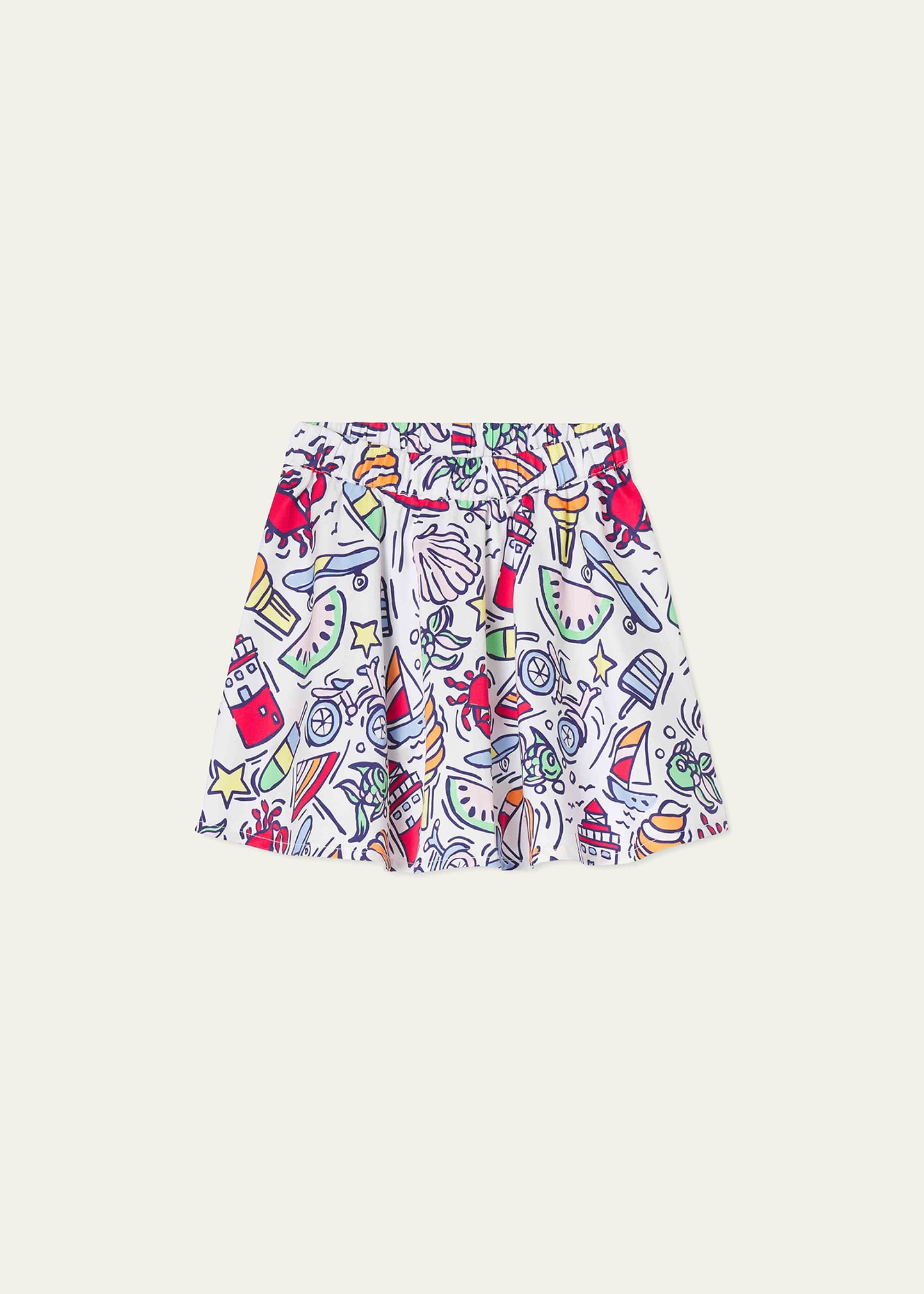 Girl's Sabrina Skirt - Cool Cool Summer Print, Size XS-XL