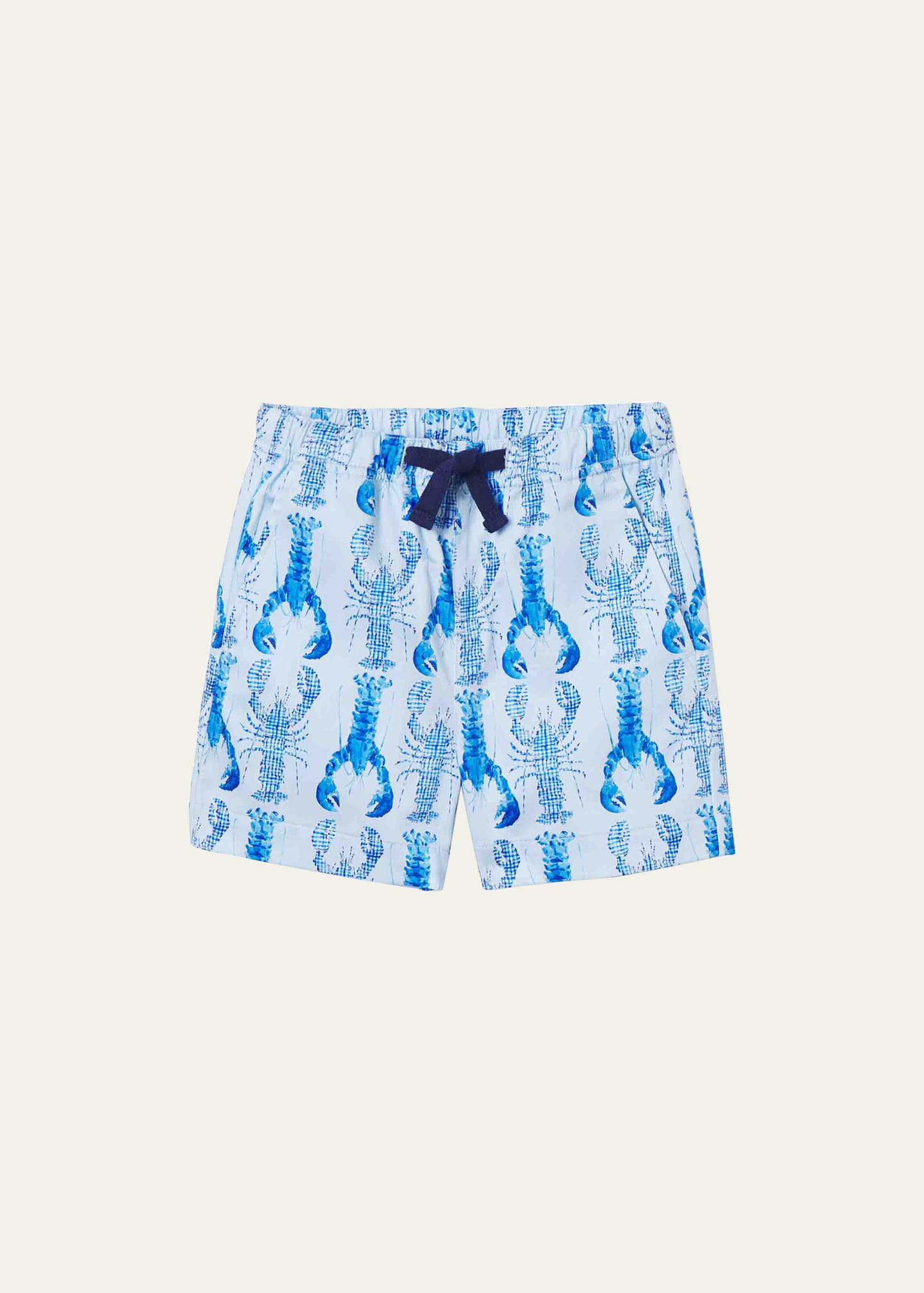 Classic Prep Childrenswear Boy's Andrew Lobster-Print Shorts, Size XS-XL
