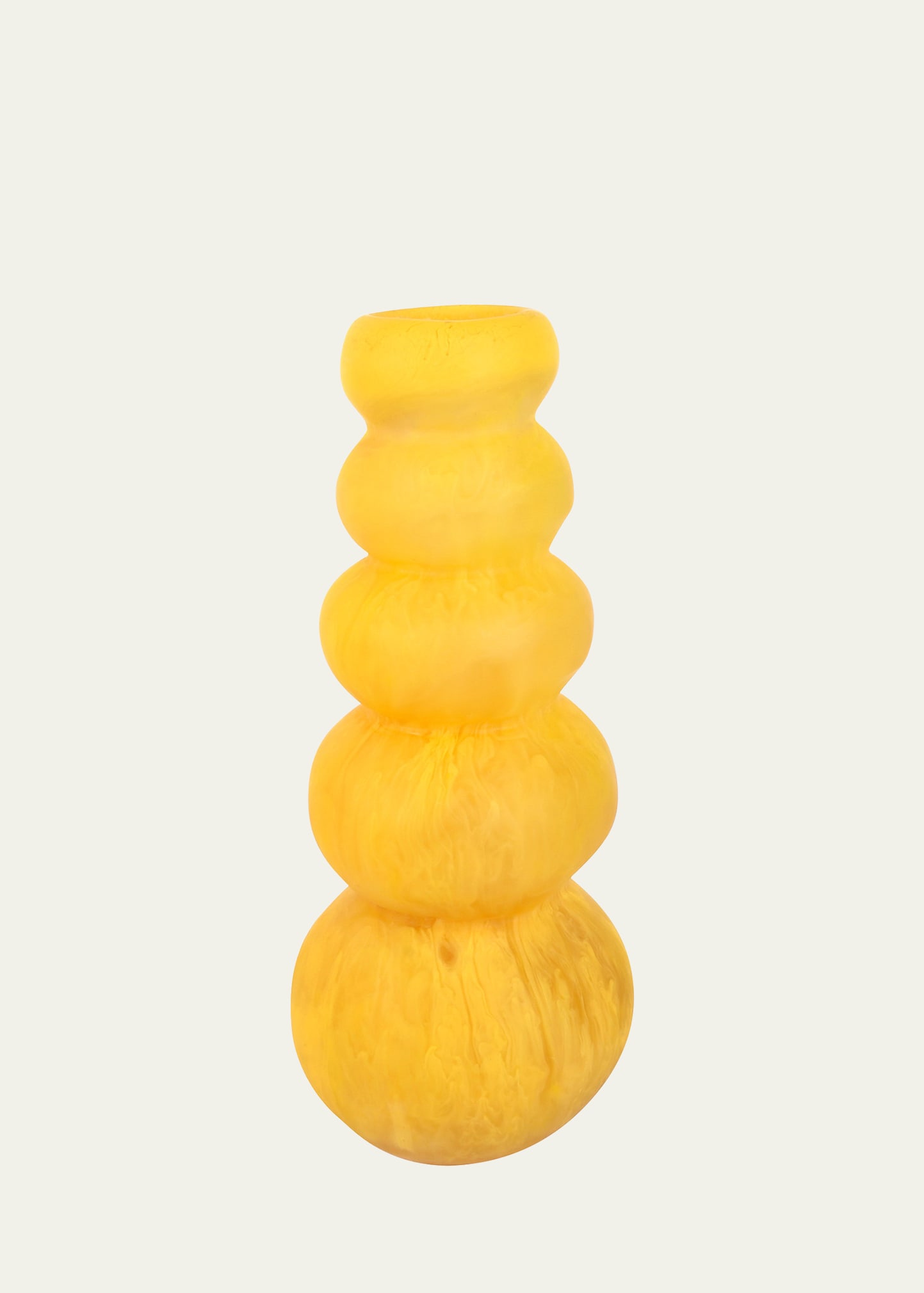 Dinosaur Designs Pearl Tower Vase - 11.8" In Honeycomb