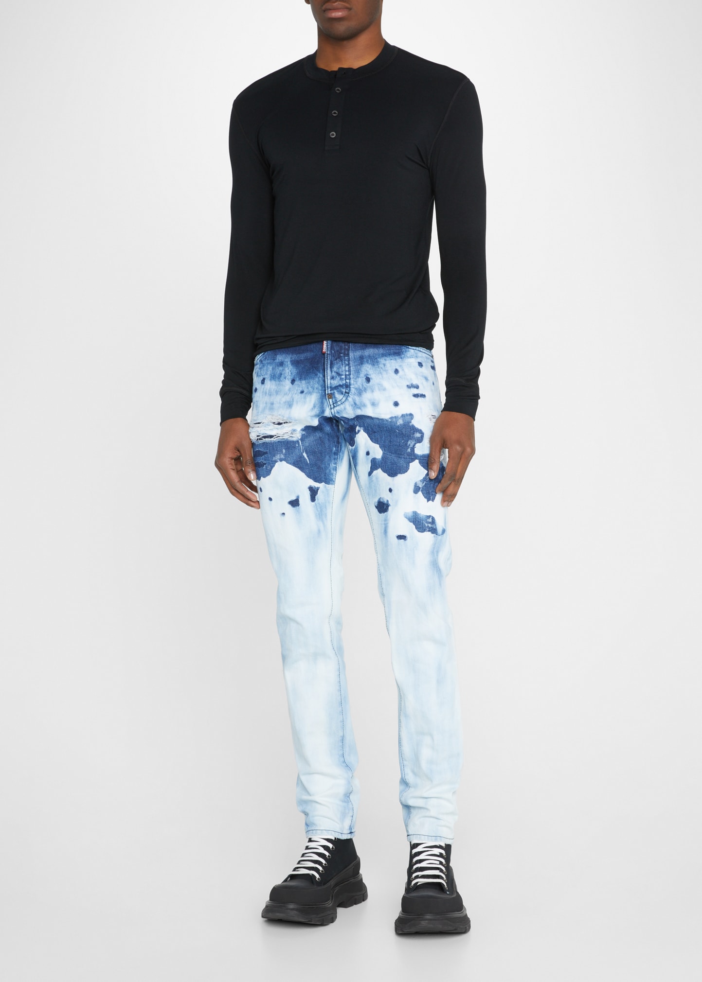 Men's Cool Guy Bleached Jeans