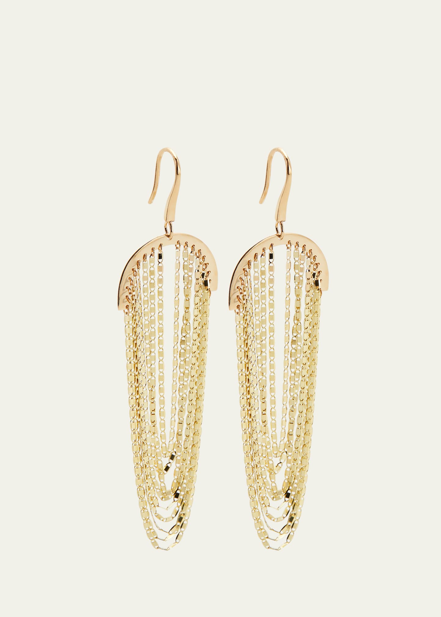 Lana Jewelry Medium Petite Malibu Cascade Earrings In Yellow