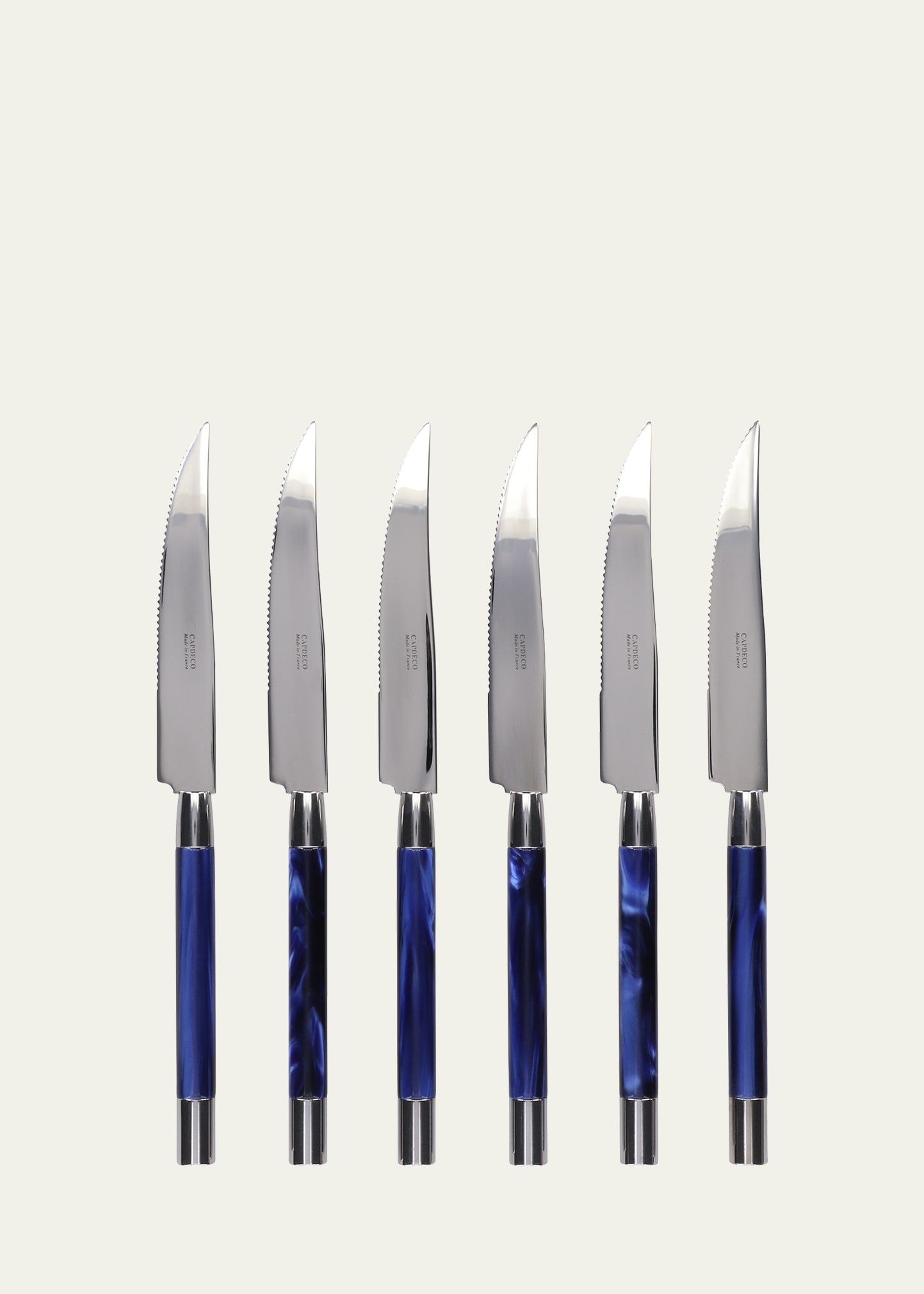 Shop Capdeco Conty 6-piece Steak Knives, Blue