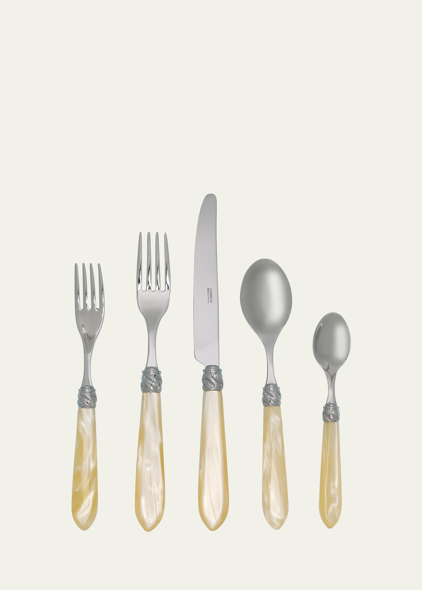 Capdeco Diana 5-piece Place Setting, Pearl