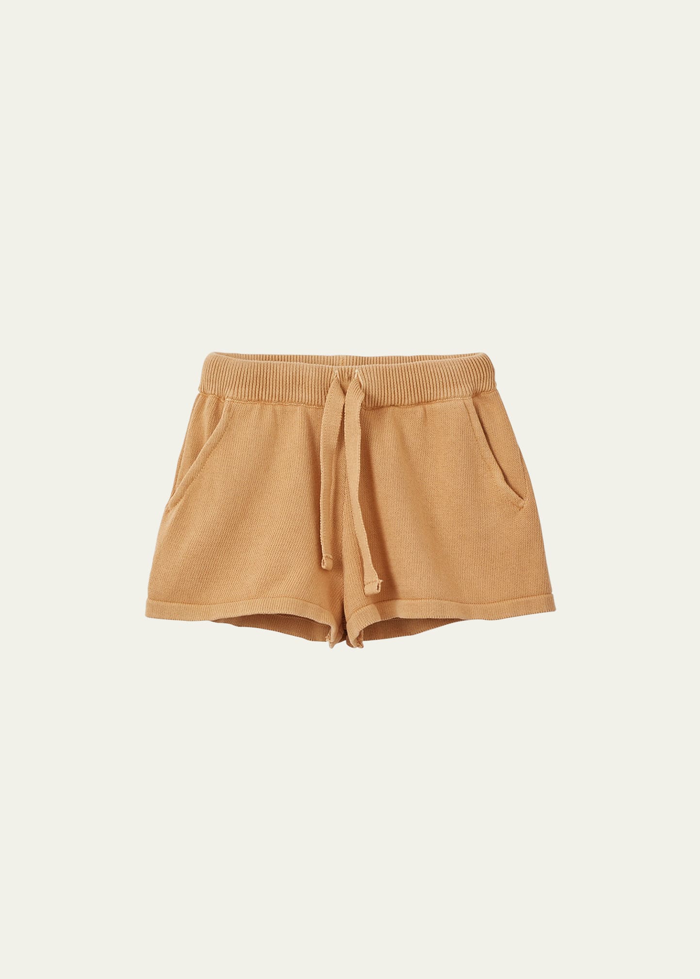 Vild - House Of Little Kid's Cotton Shorts In Standstone