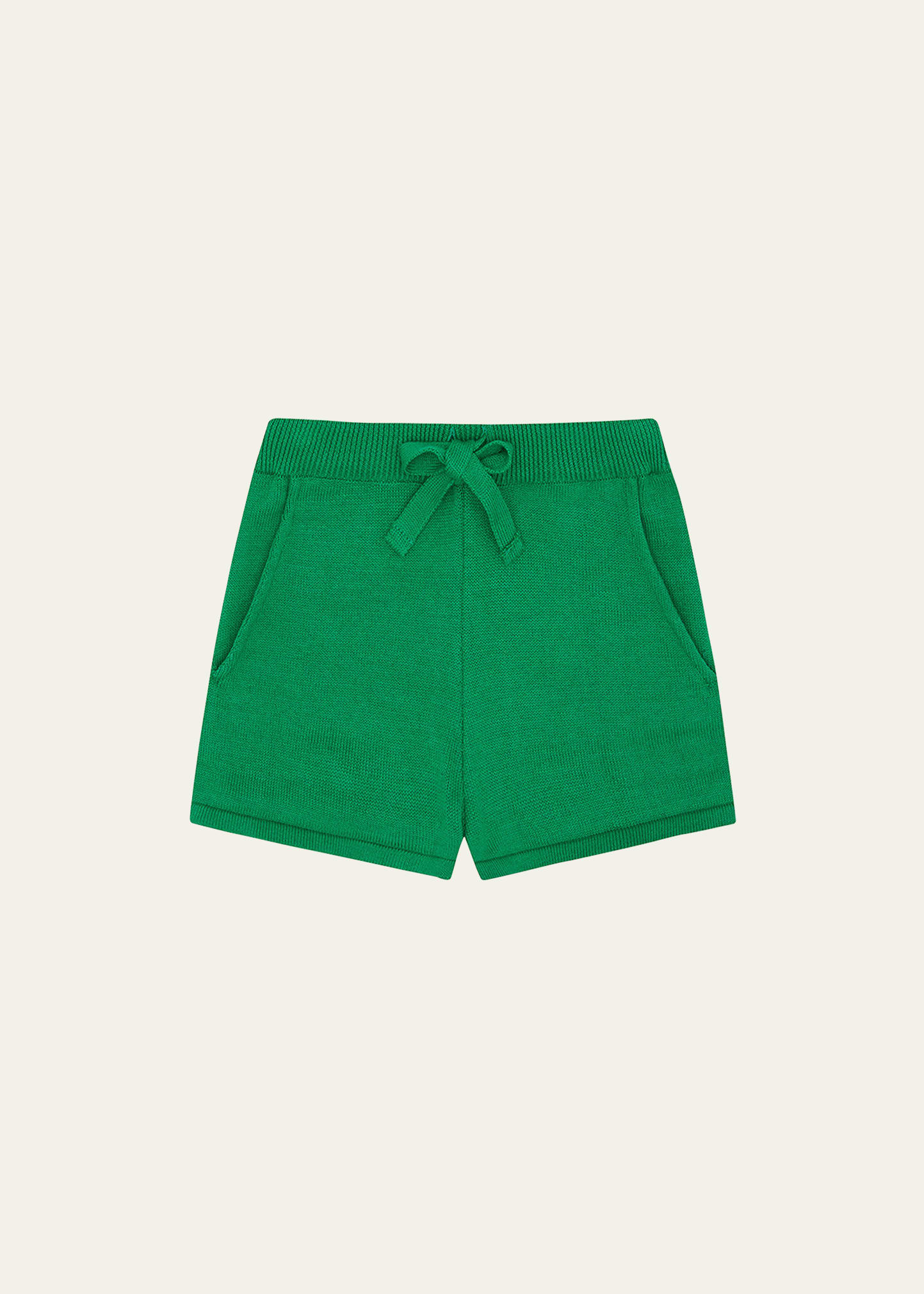 Vild - House Of Little Kid's Cotton Shorts In Green