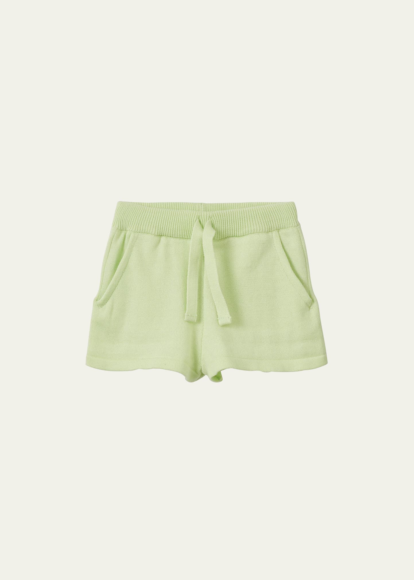 Vild - House Of Little Kid's Cotton Shorts In Light Green