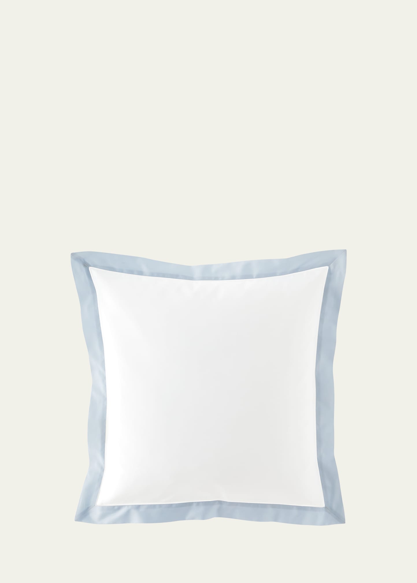 Polo Ralph Lauren Organic Sateen Border 612 Thread Count Euro Sham In True Bluehyacinth