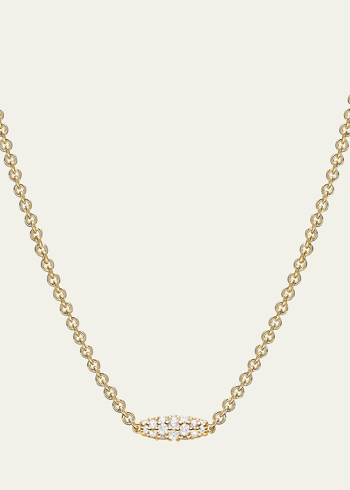 Pipette & Linea 18k Gold Diamond Necklace
