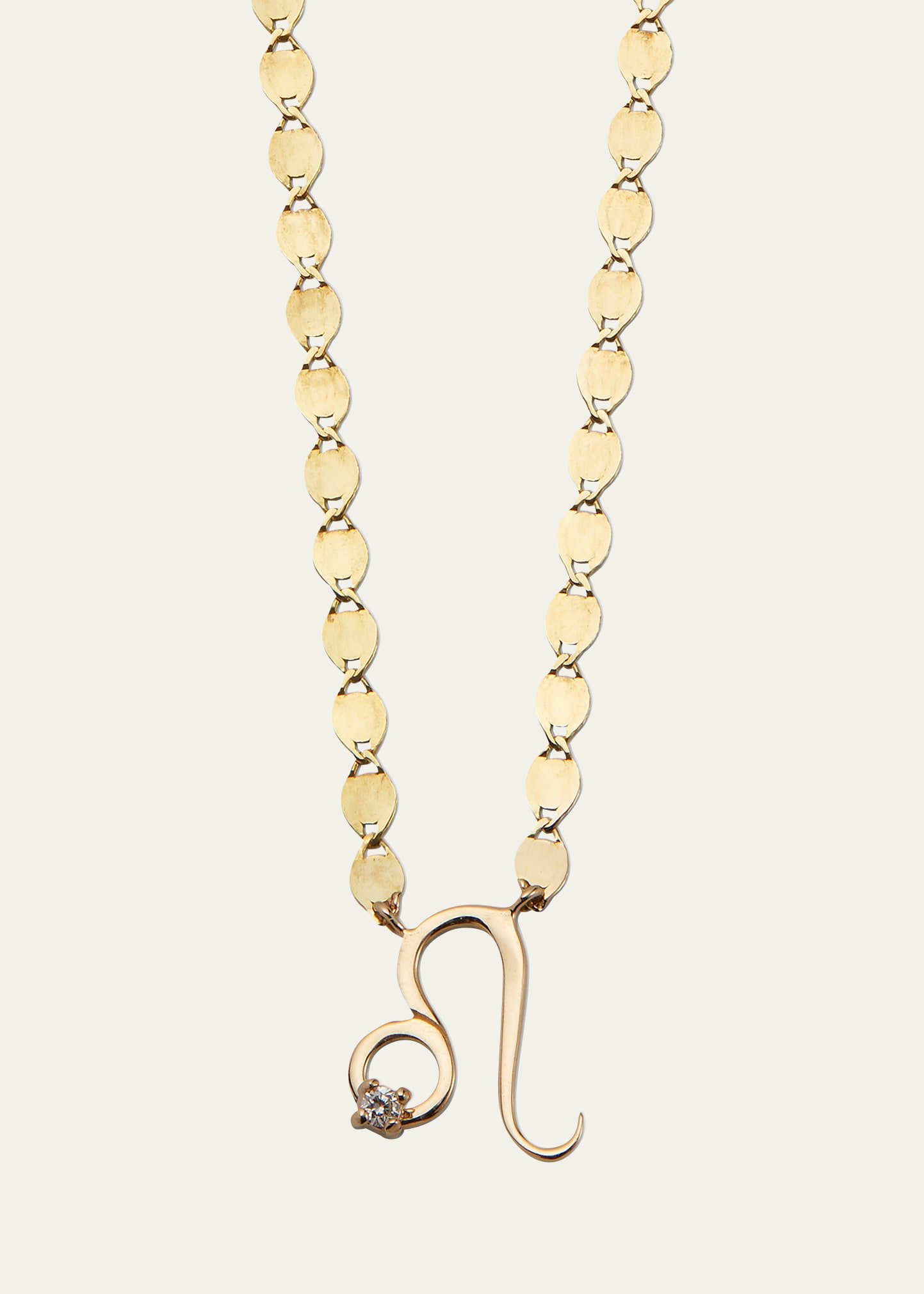 Lana Jewelry Solo Zodiac Necklace In Leo