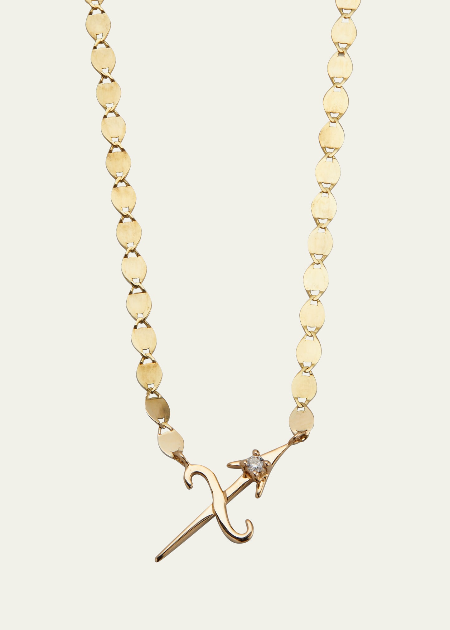 Lana Jewelry Solo Zodiac Necklace In Sagittarius