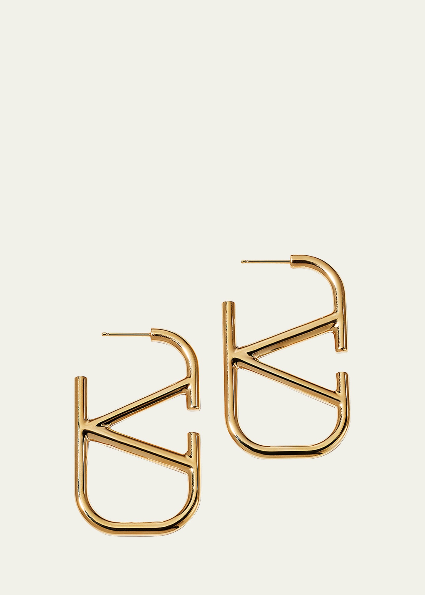 Open Logo Earrings