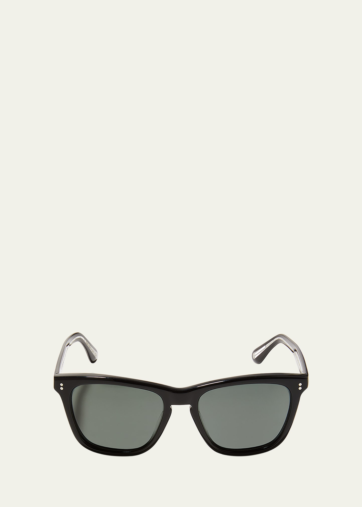 Oliver Peoples Lynes 55mm Pillow Sunglasses In Black