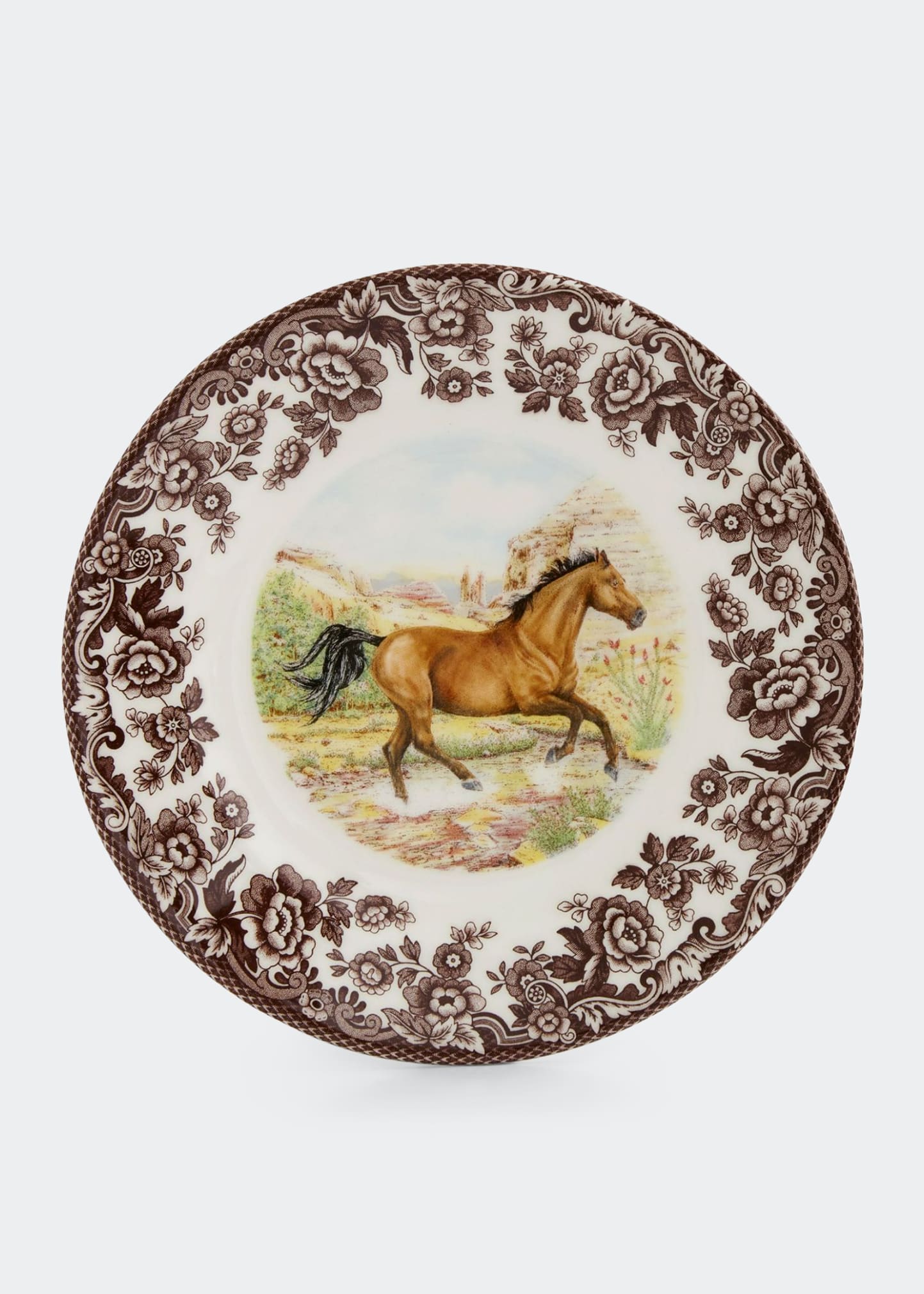 Spode American Quarter Horse Salad Plate