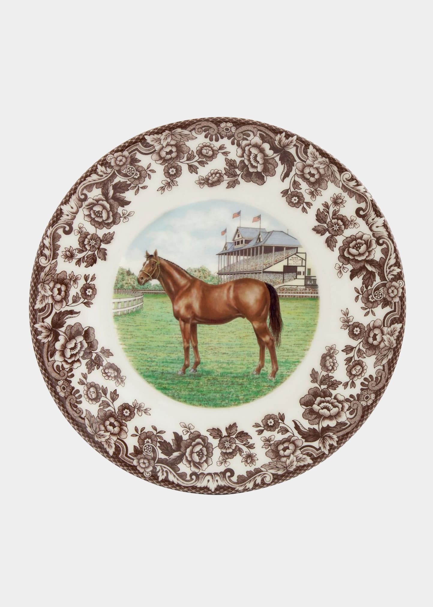 Spode Thoroughbred Horse Salad Plate