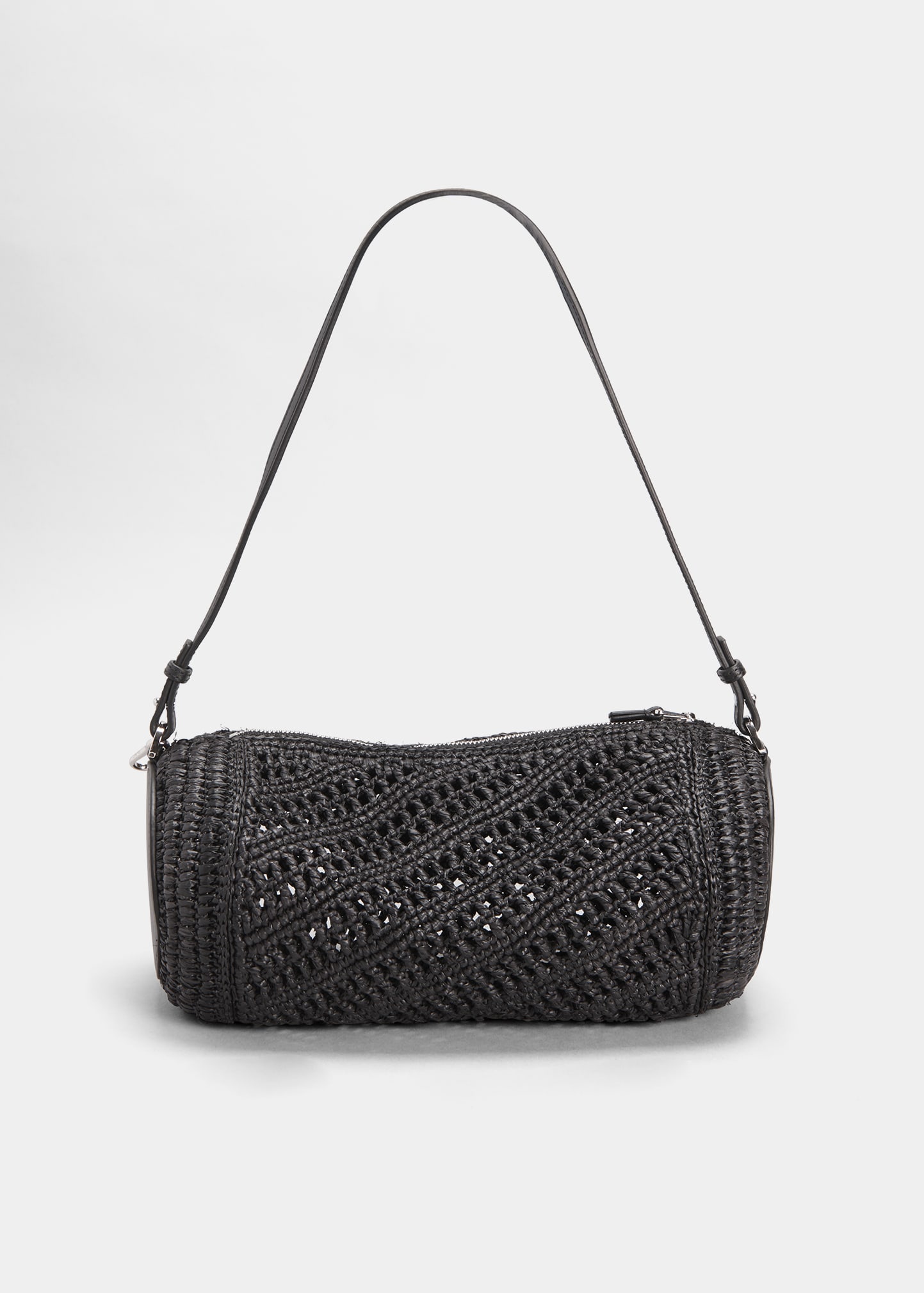 Loewe Bracelet Pouch Raffia Shoulder Bag