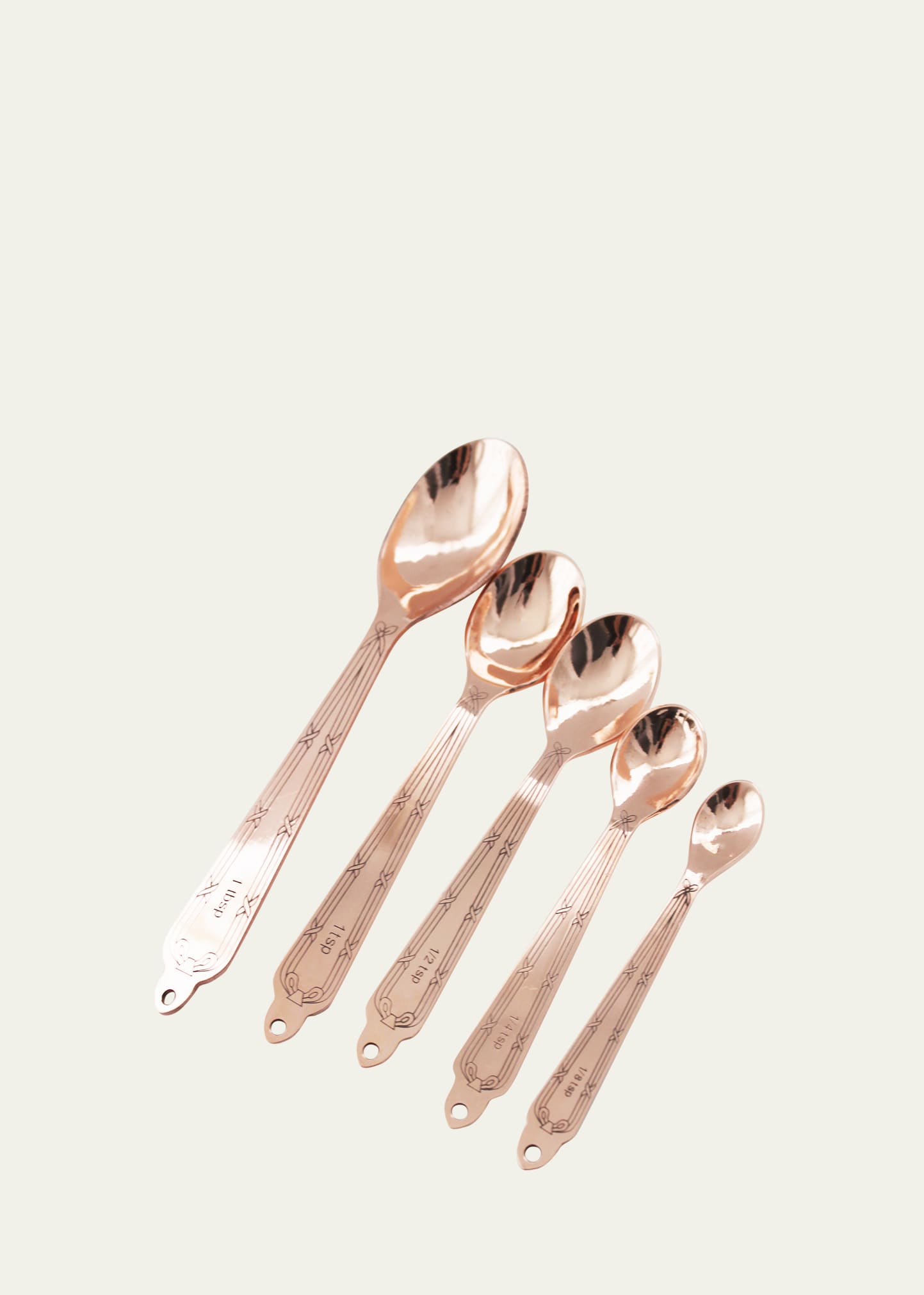 Coppermill Kitchen Vintage Inspired Measuring Spoons Set In Pink