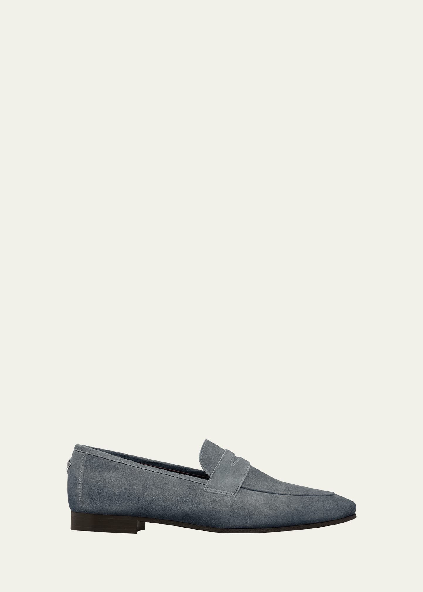 Bougeotte Flaneur Suede Penny Loafers
