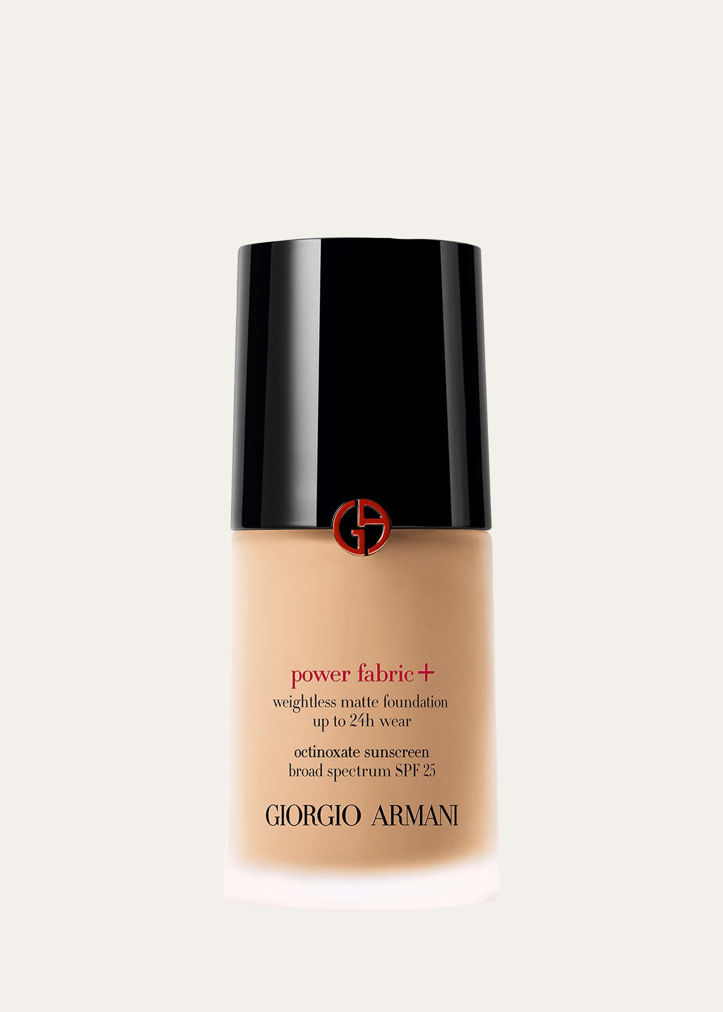 Armani Collezioni Power Fabric+ Matte Foundation With Broad-spectrum Spf 25 In 325