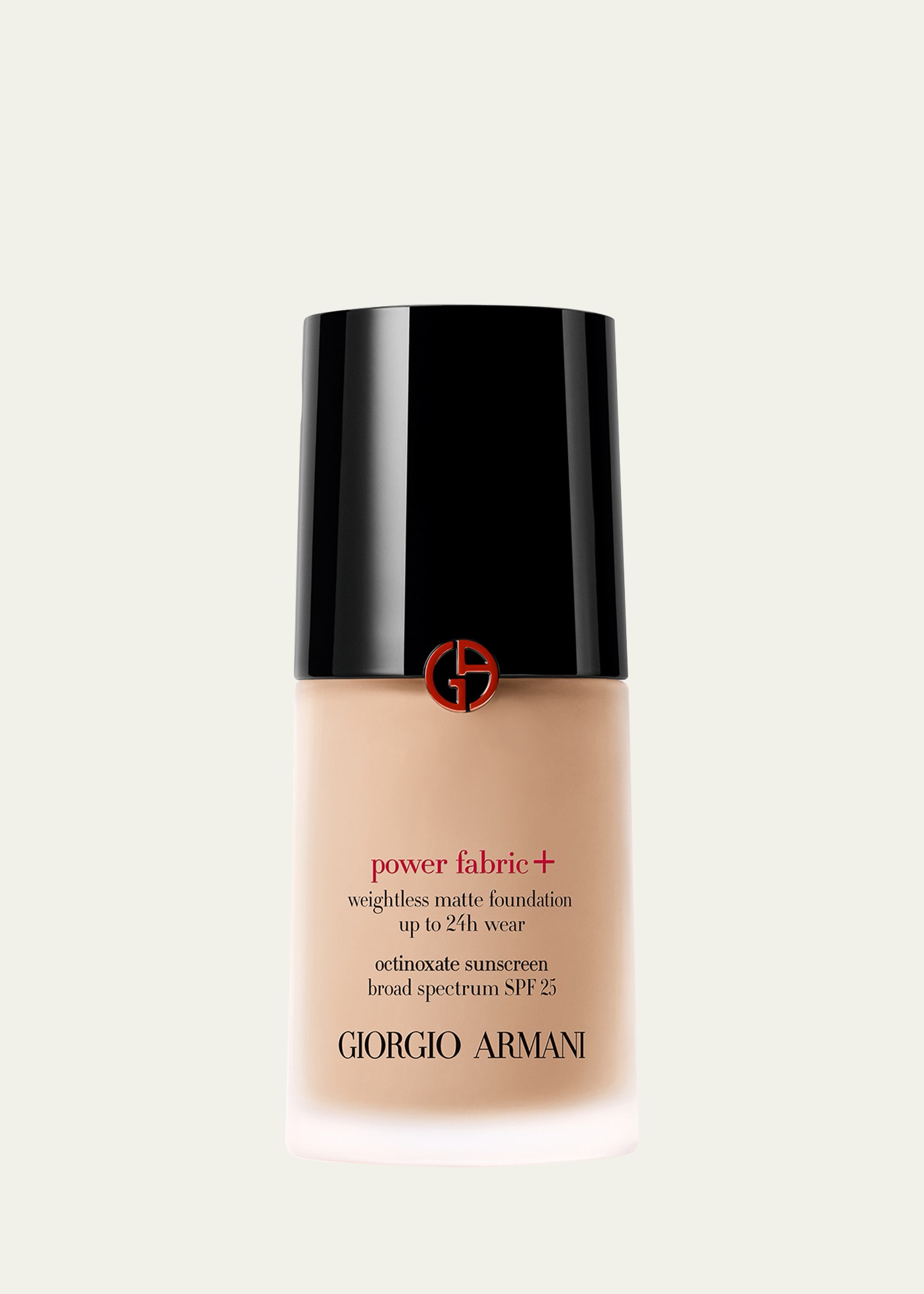 Armani Beauty Power Fabric+ Matte Foundation With Broad-spectrum Spf 25 In 35