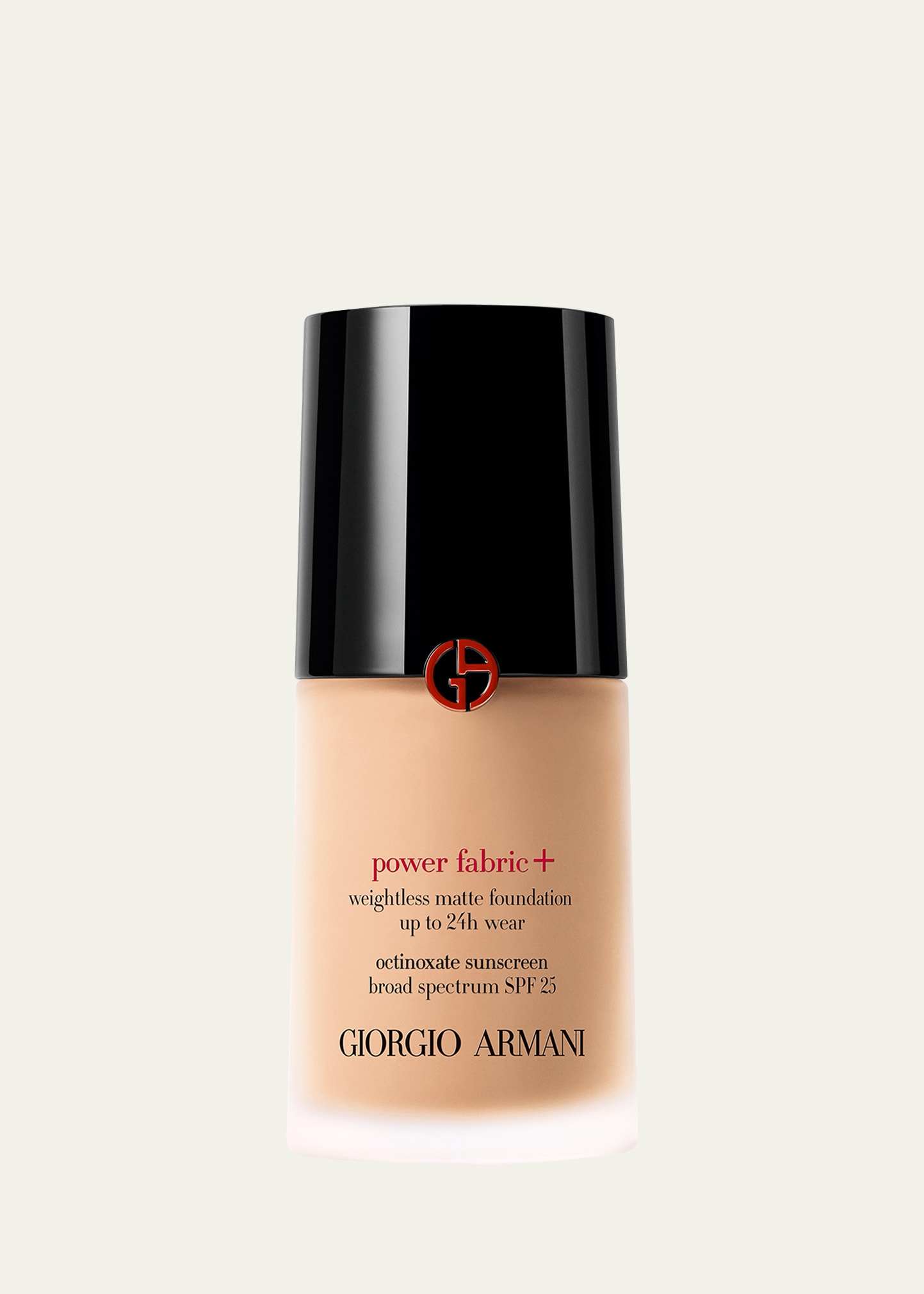 Armani Beauty Power Fabric+ Matte Foundation With Broad-spectrum Spf 25 In 425