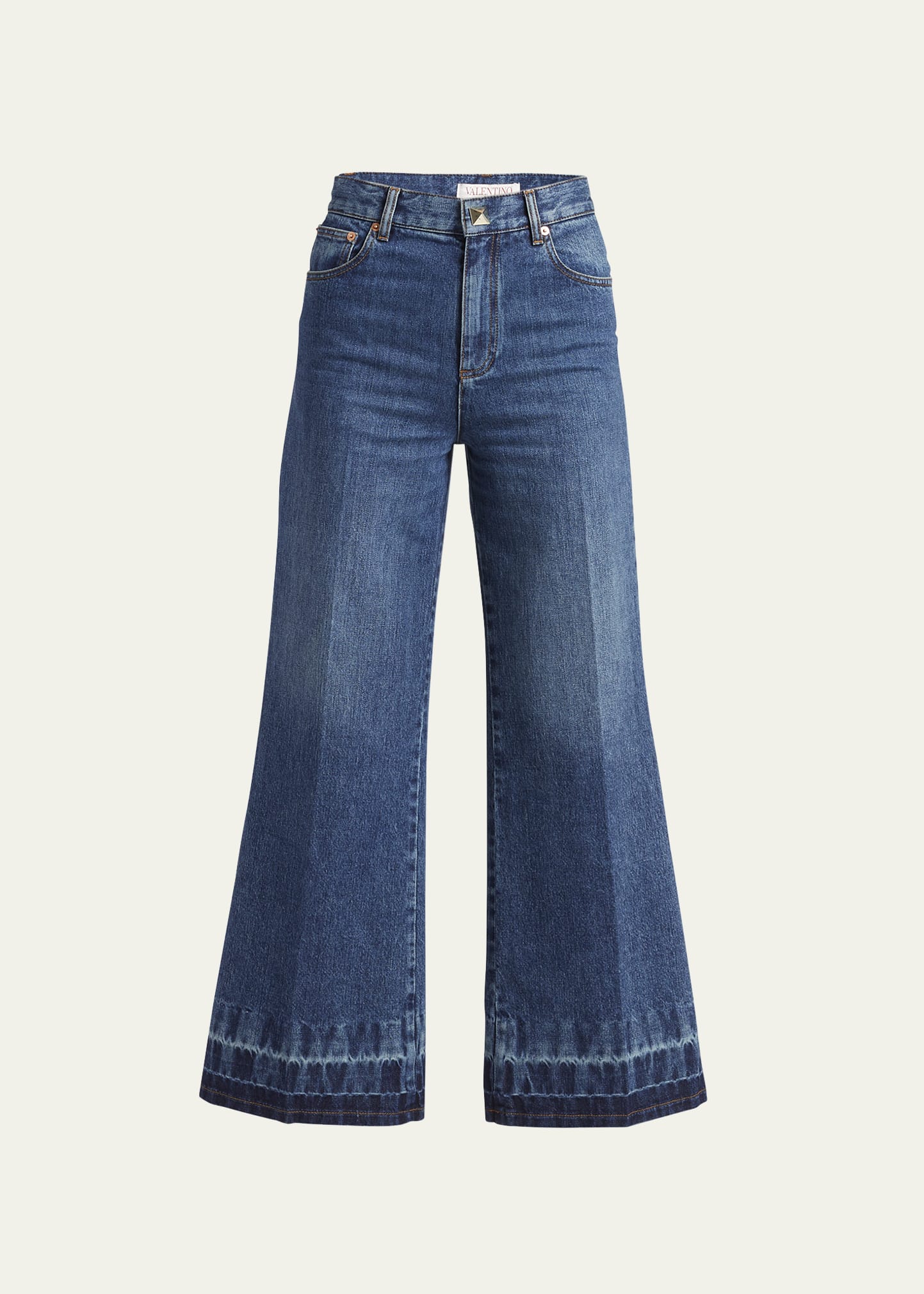 Flare Denim Pants