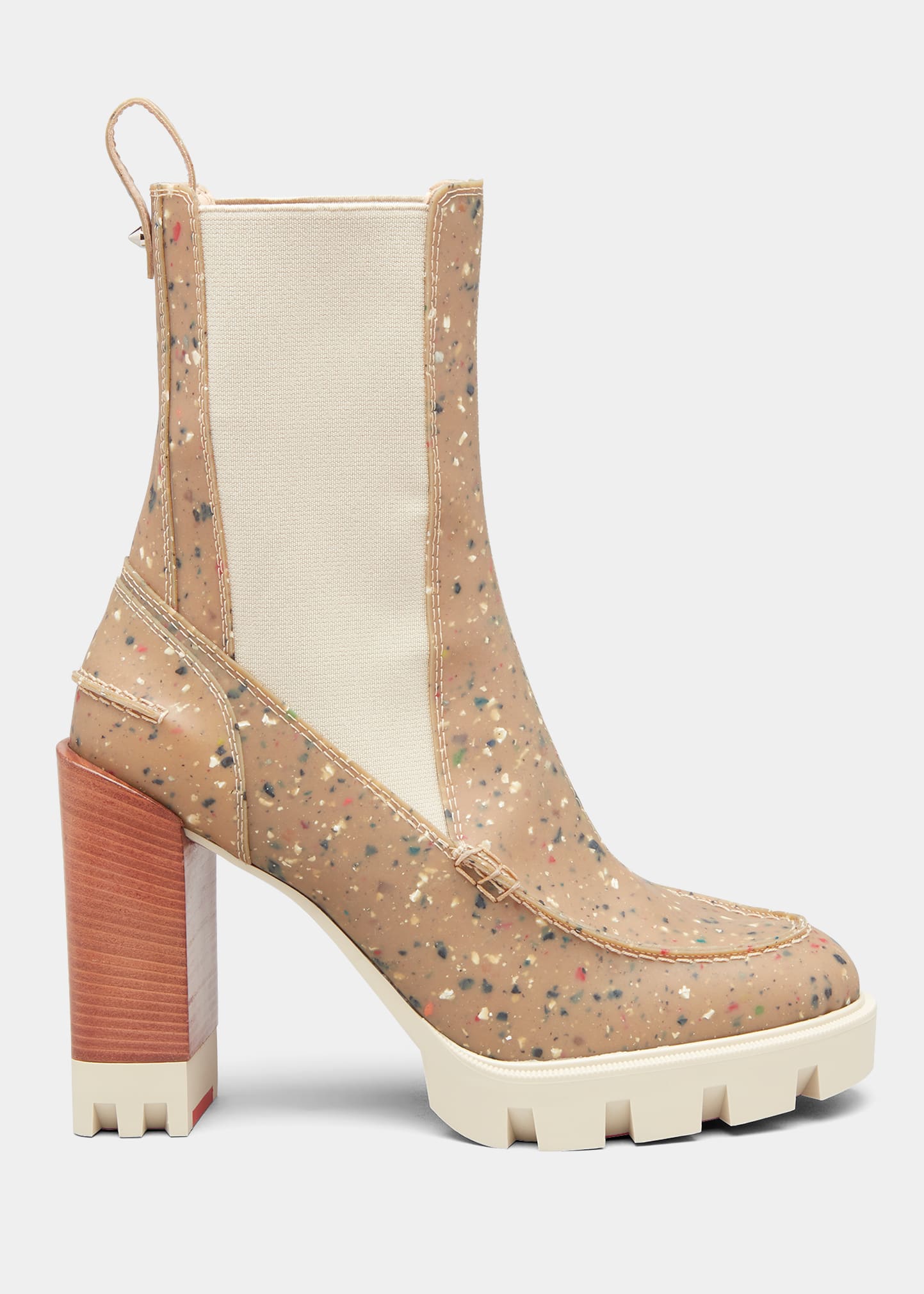 Christian Louboutin Movidastic Platform Chelsea Booties